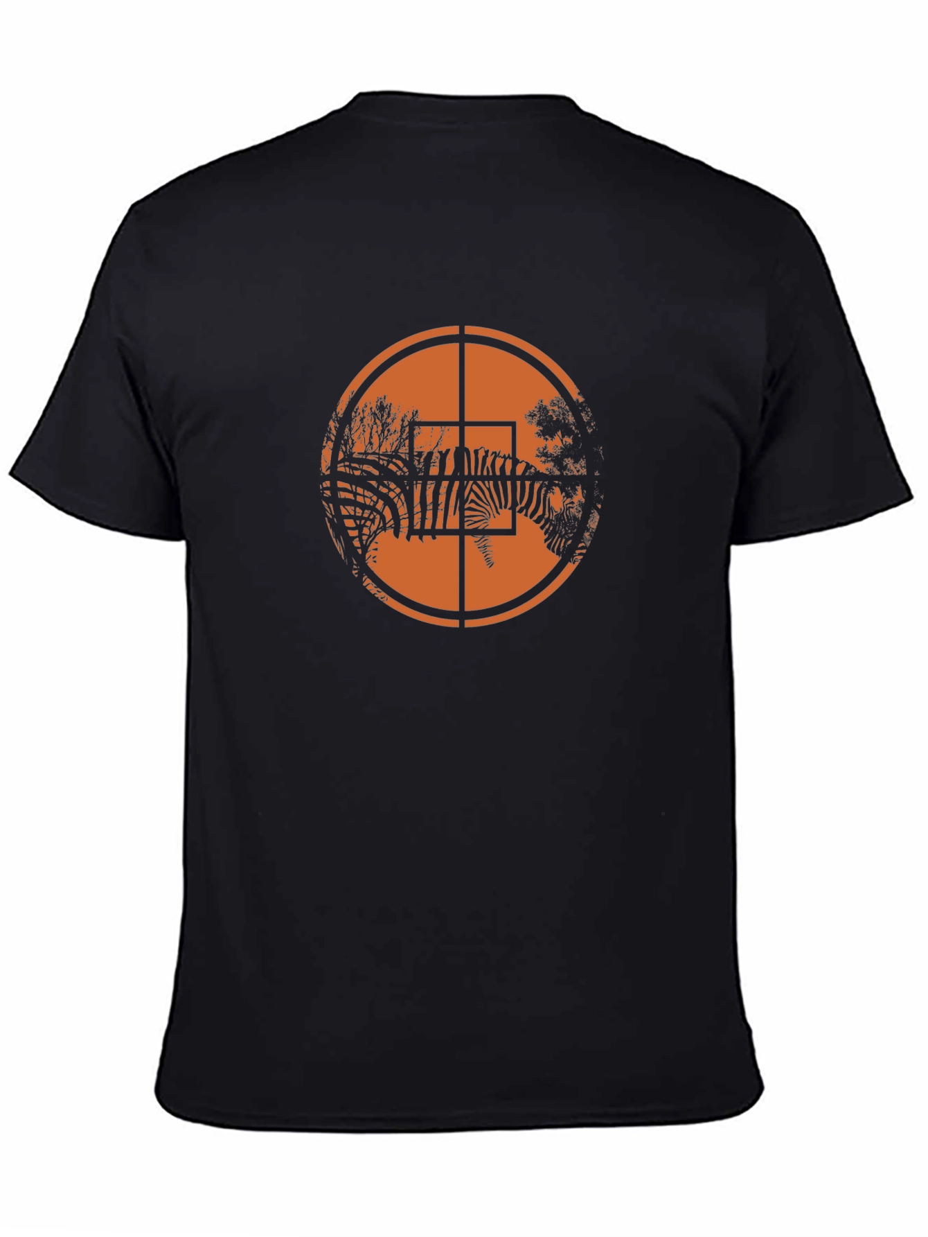 Zebra Target Graphic T-Shirt
