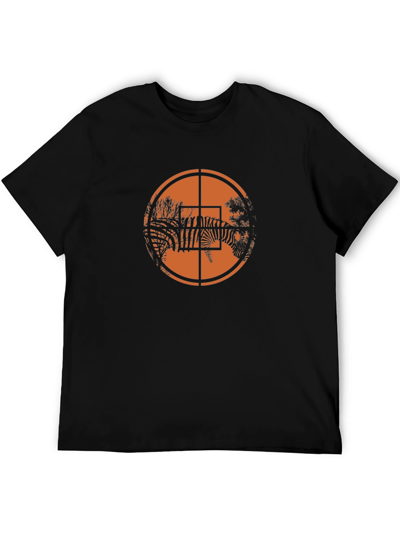 Zebra Target Graphic T-Shirt