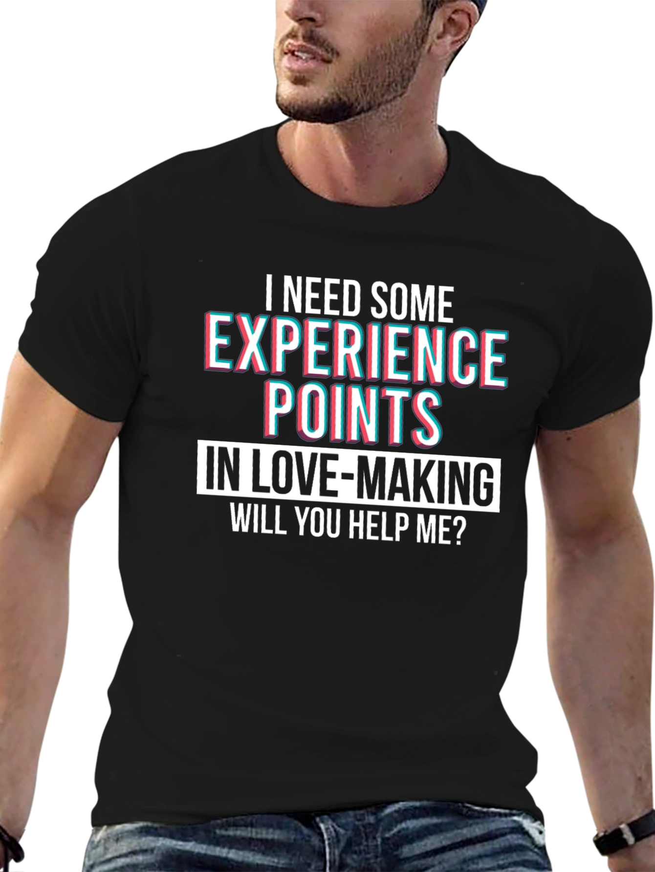 I Need Experience Points T-Shirt Funny Novelty Tee