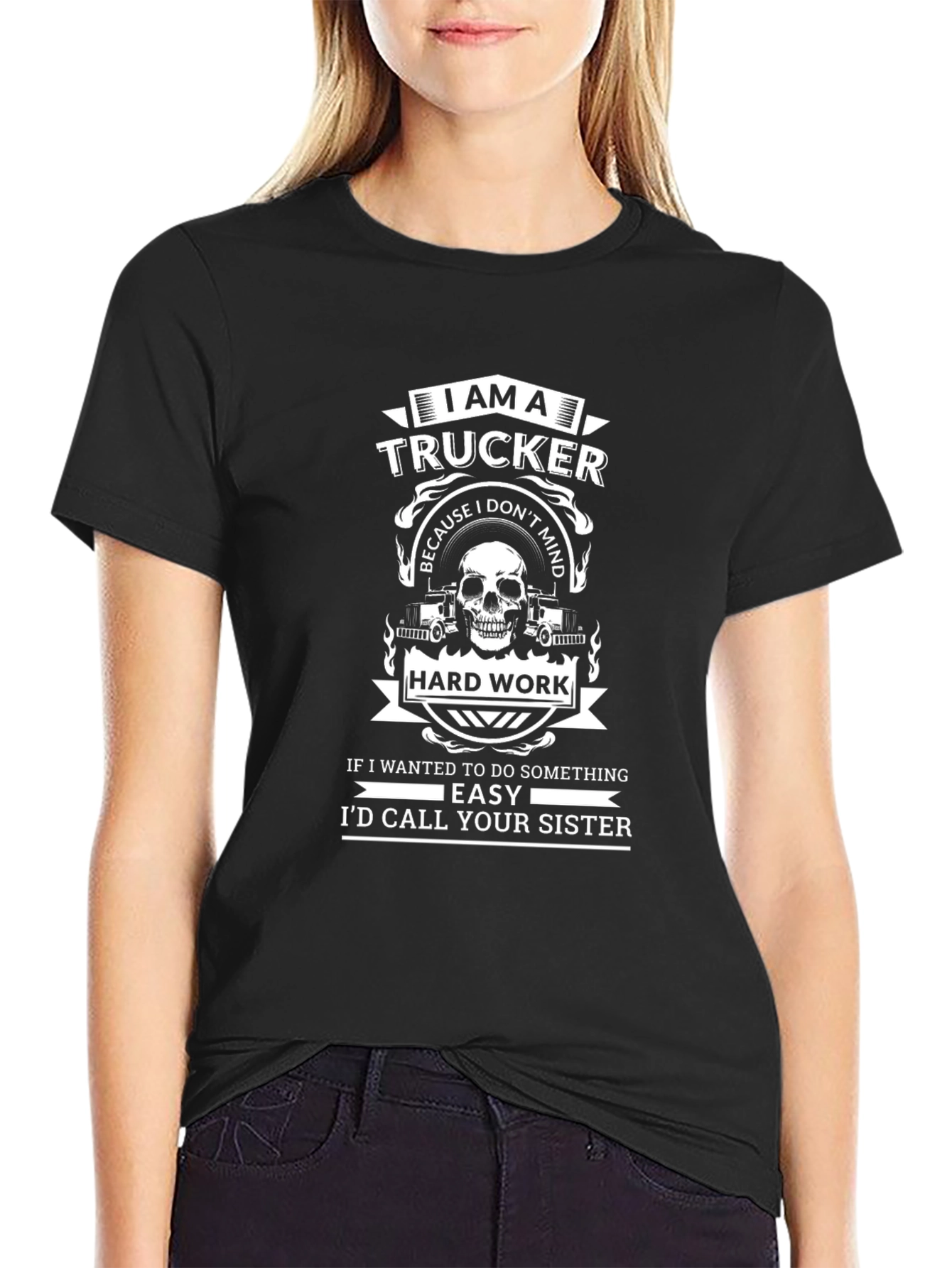 Im A Trucker Mens Graphic Tee
