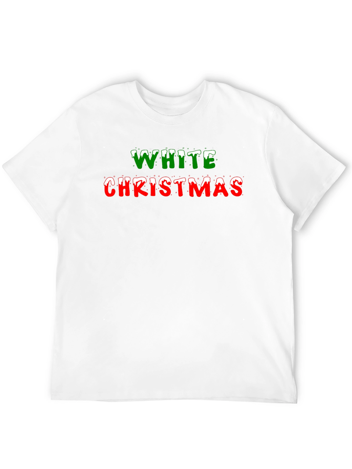 White Christmas Holiday T-Shirt
