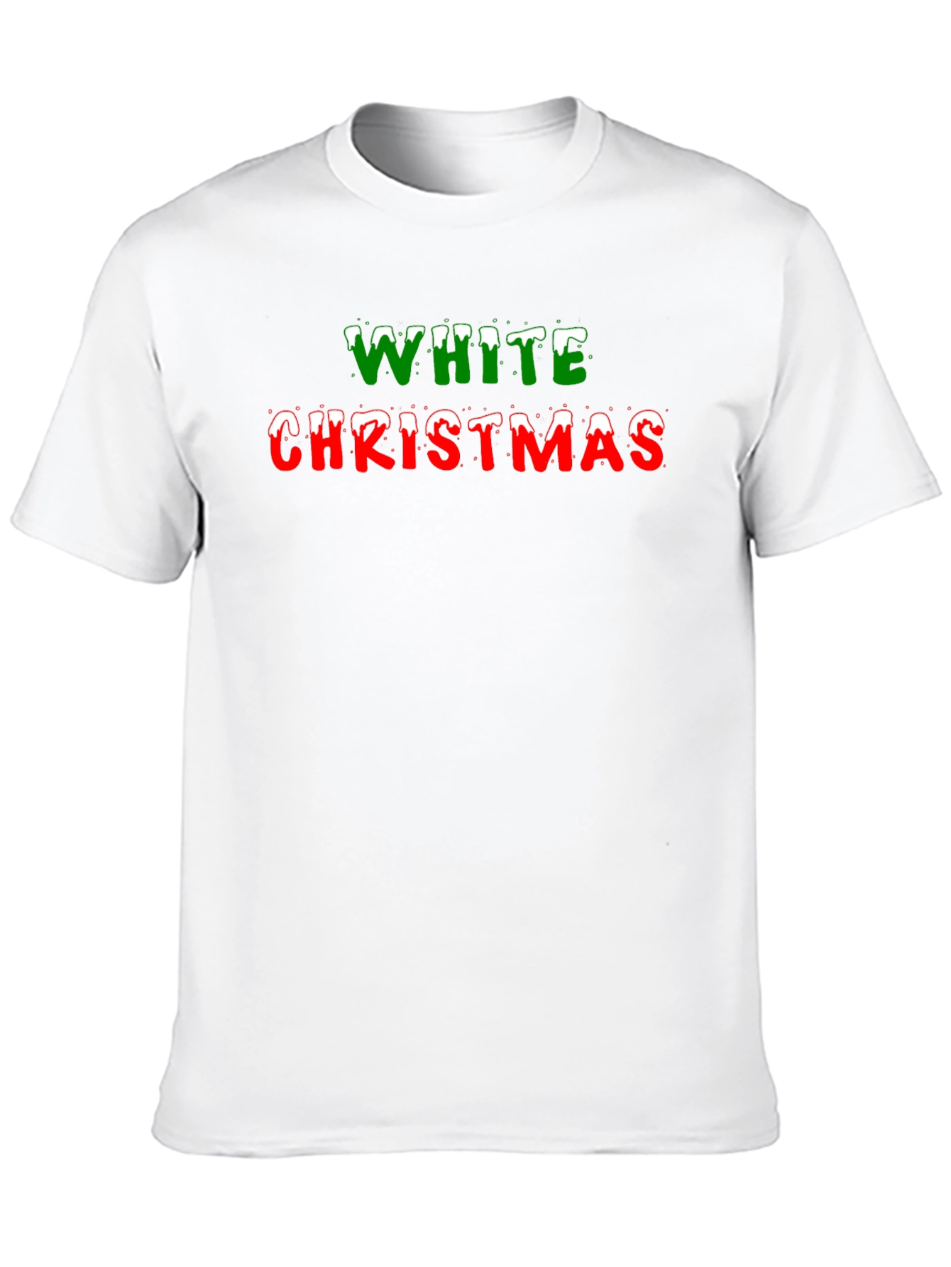 White Christmas Holiday T-Shirt