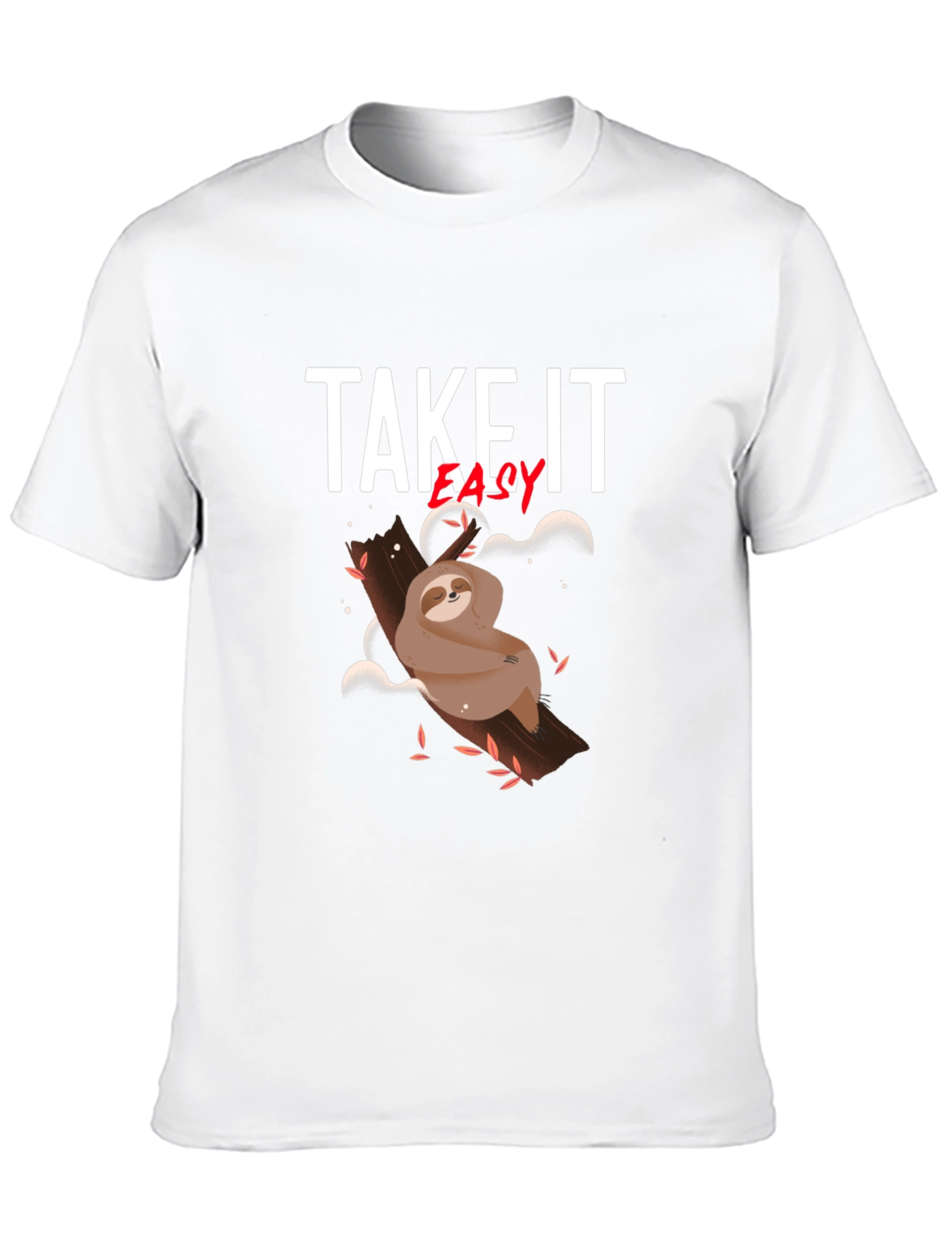 Take It Easy Sloth Graphic Tee