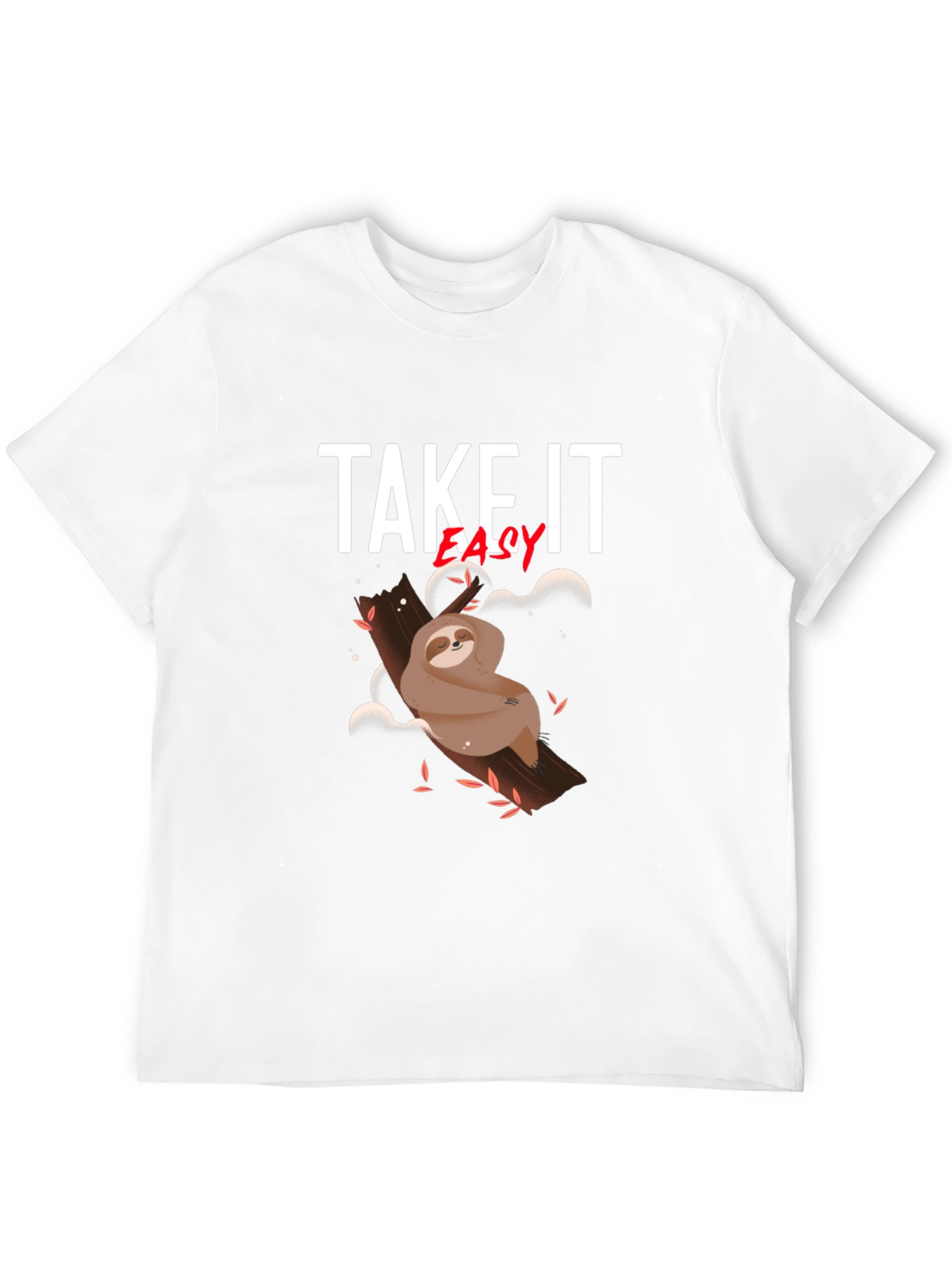 Take It Easy Sloth Graphic Tee