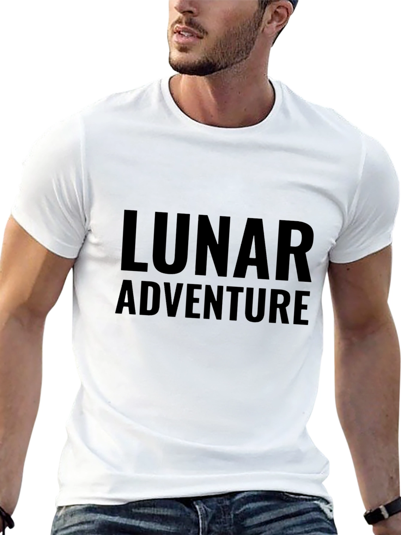 Lunar Adventure Black T-Shirt