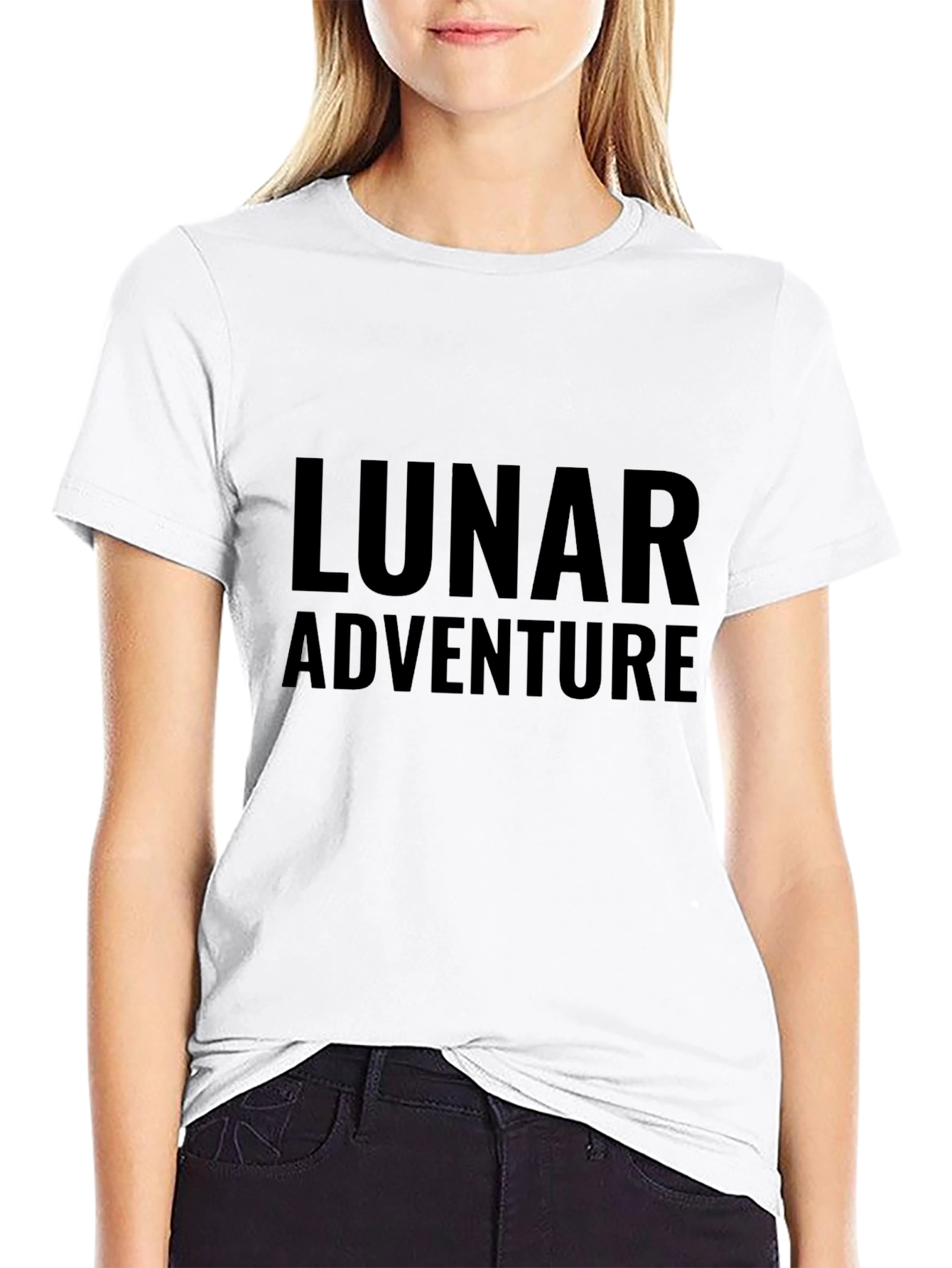 Lunar Adventure Black T-Shirt