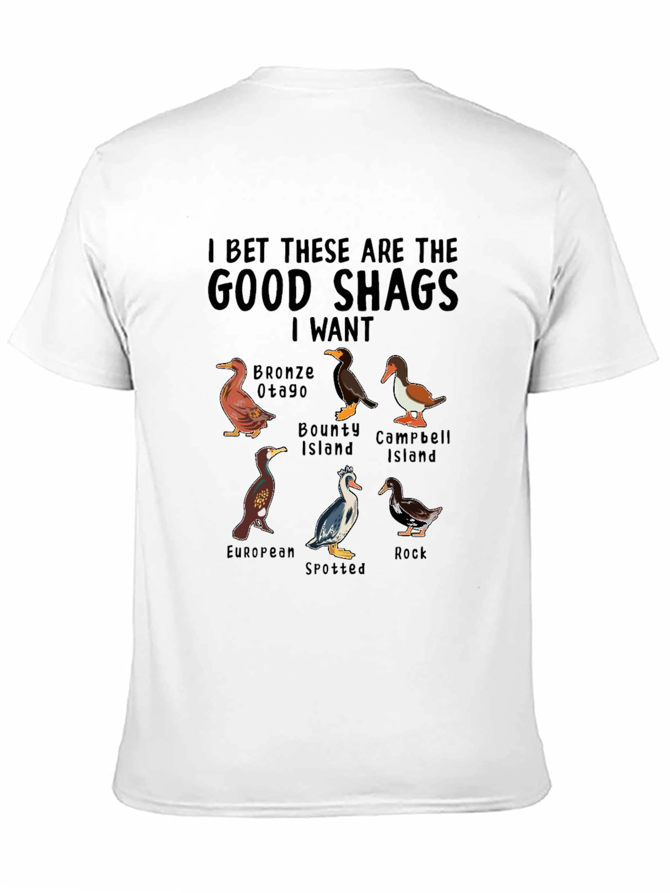 Good Shags T-Shirt - Bird Lover Tee