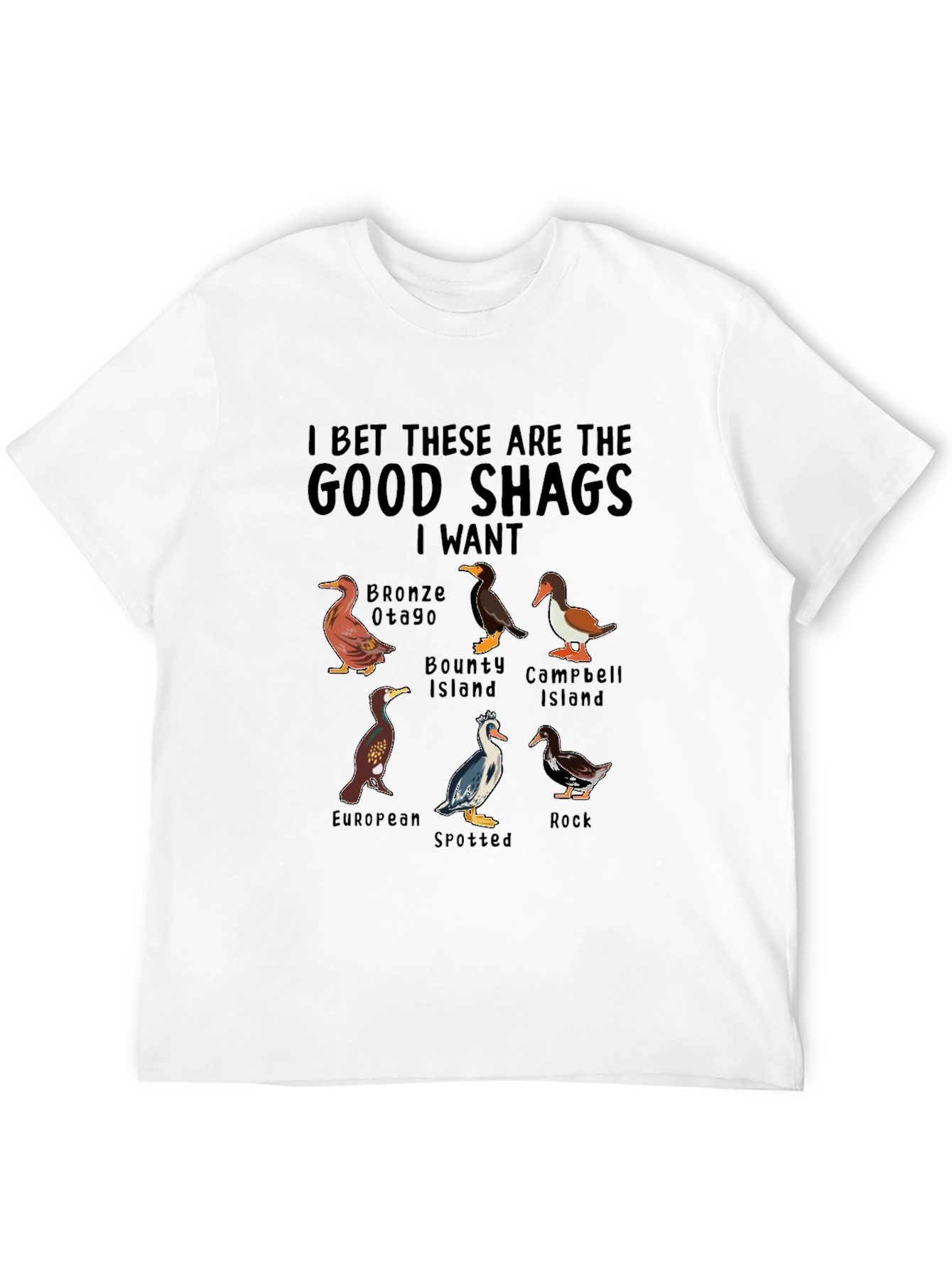 Good Shags T-Shirt - Bird Lover Tee