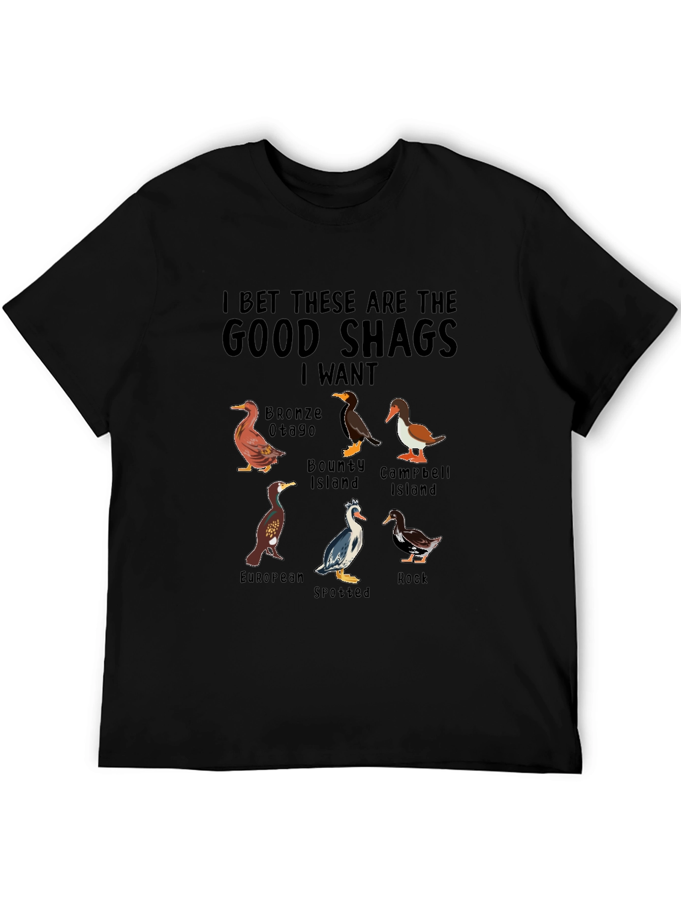 Good Shags T-Shirt - Bird Lover Tee