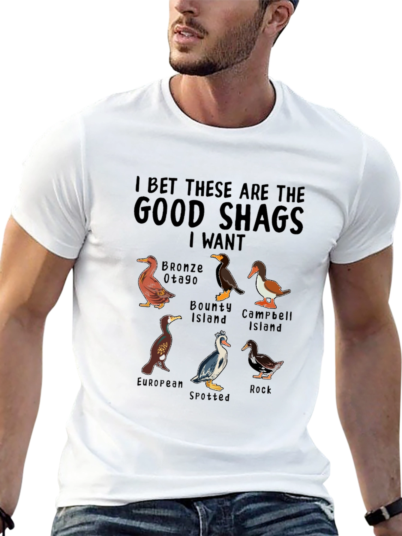 Good Shags T-Shirt - Bird Lover Tee