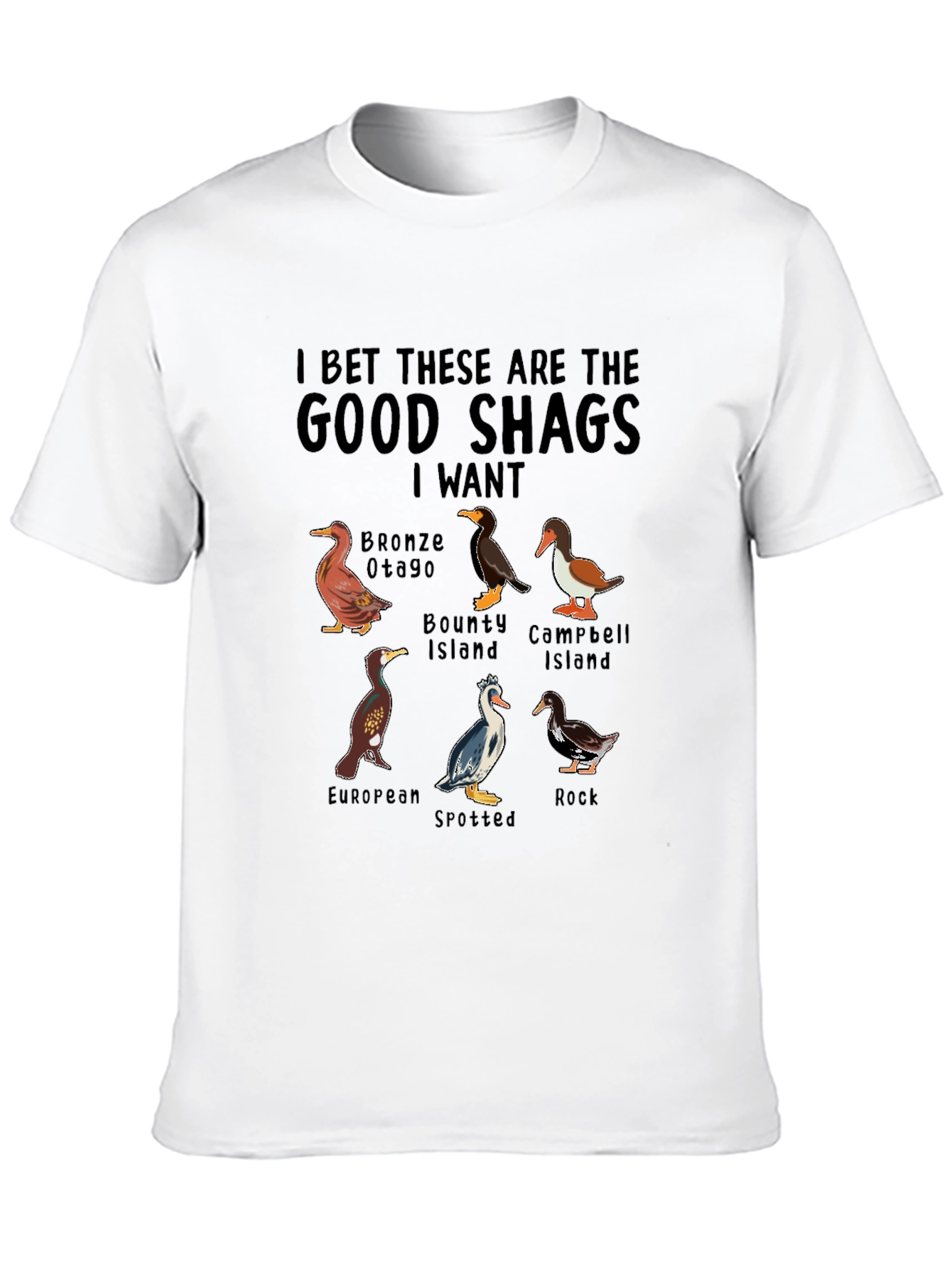 Good Shags T-Shirt - Bird Lover Tee