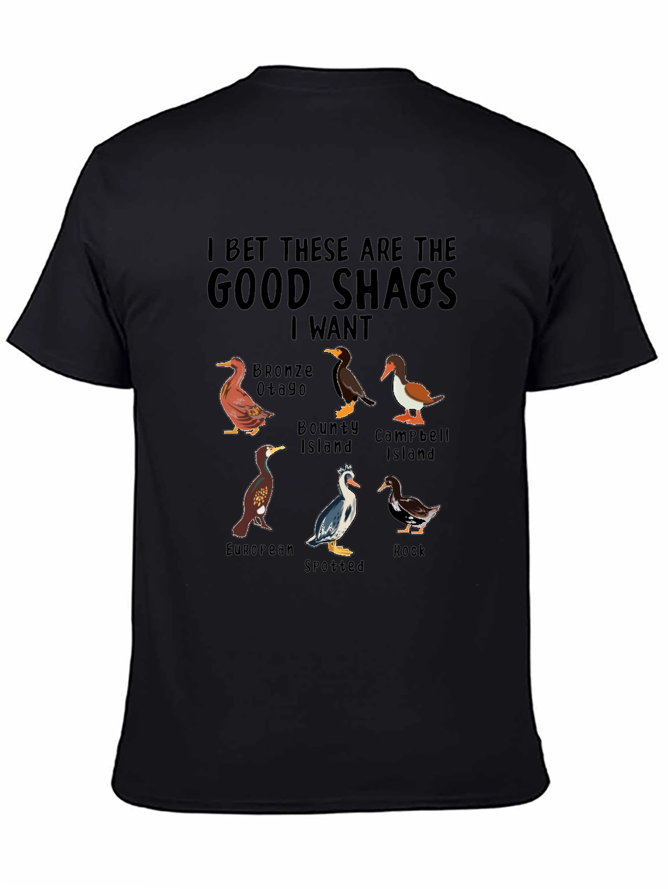 Good Shags T-Shirt - Bird Lover Tee