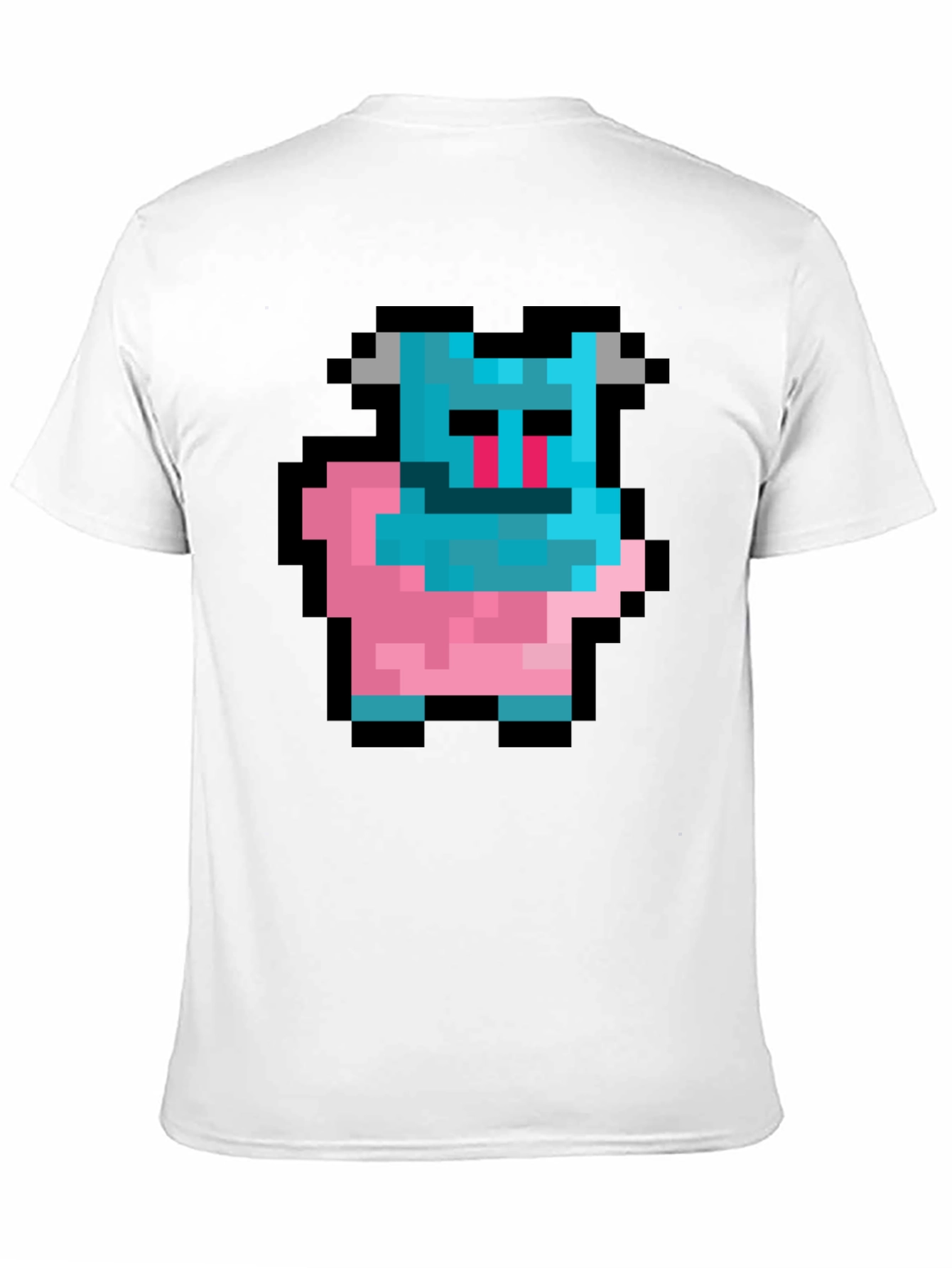 Pixel Art Monster Graphic T-Shirt