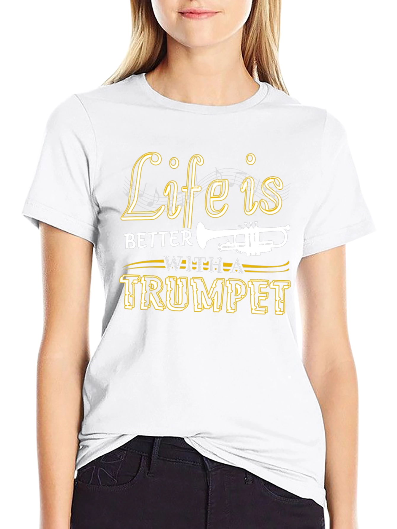 Life is Better With a Trumpet T-Shirt