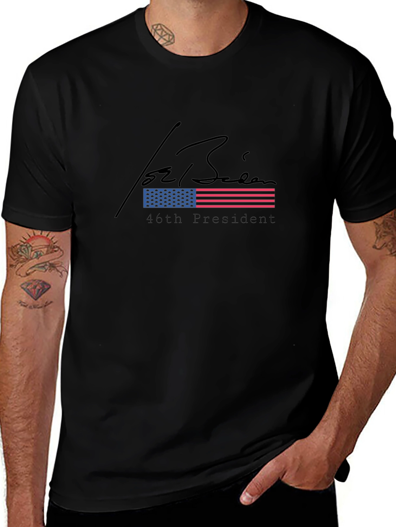 Joe Biden 46th President Graphic T-Shirt