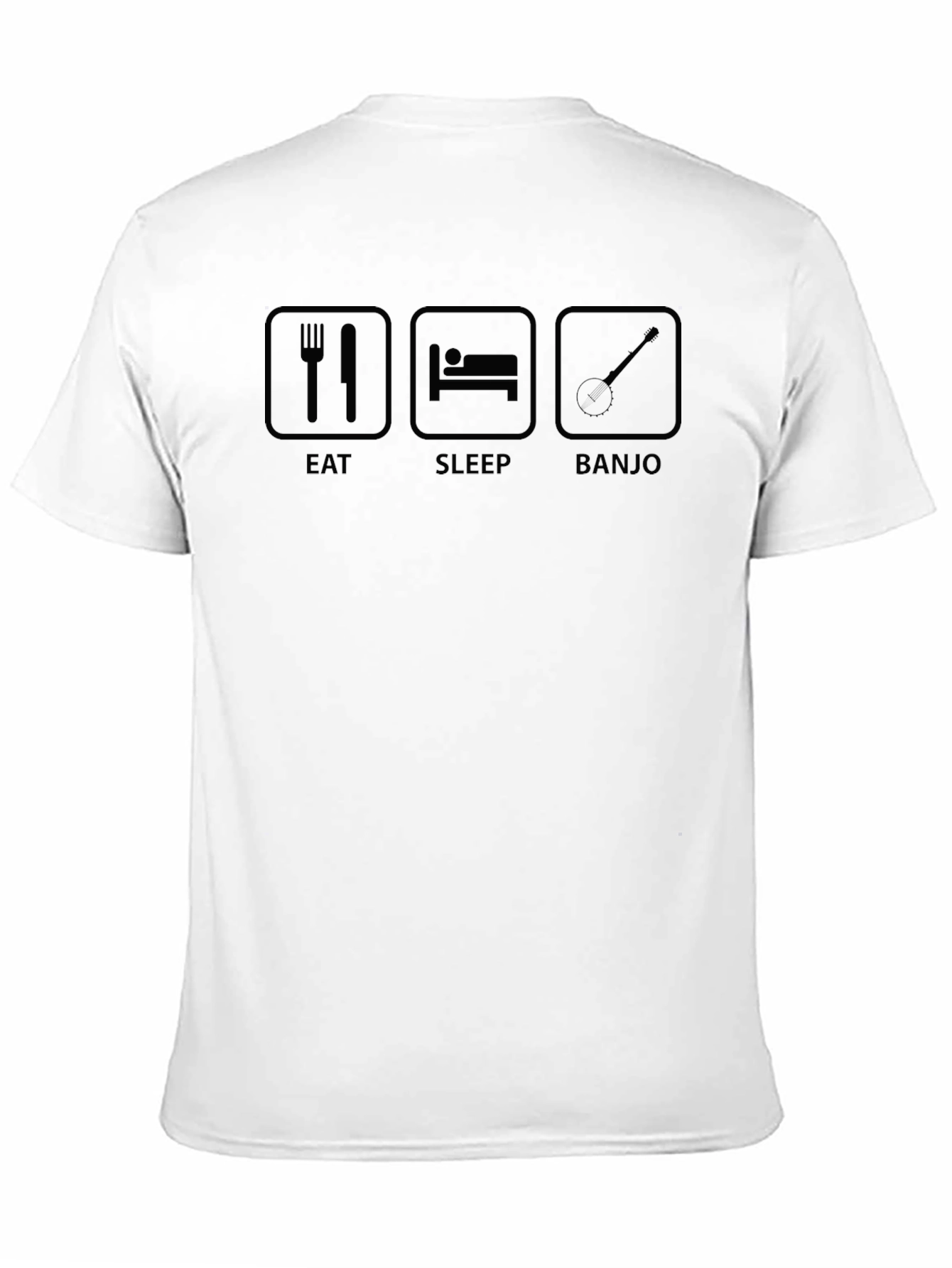 Eat Sleep Banjo T-Shirt - Musician Tee