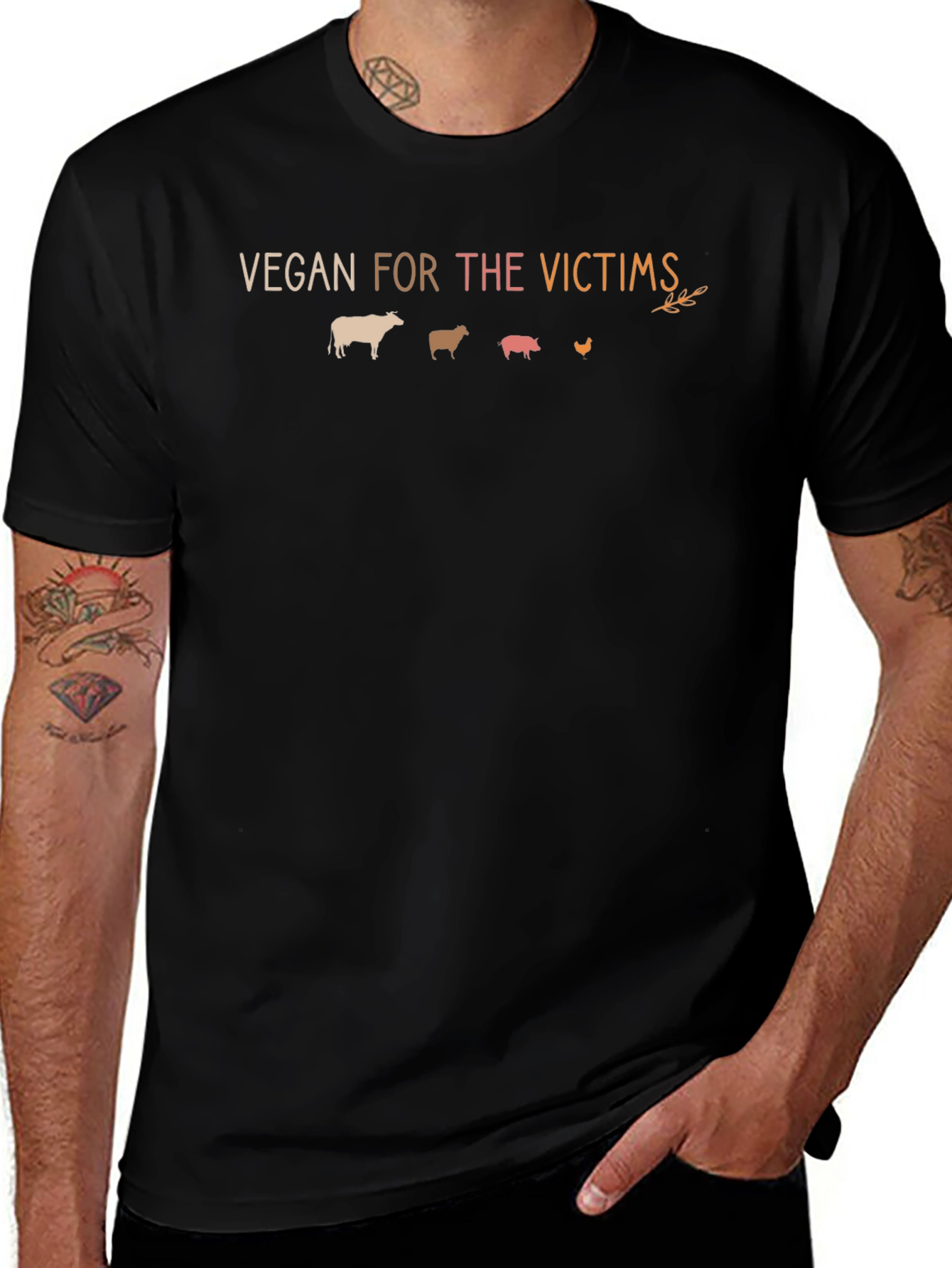 Vegan For The Victims T-Shirt