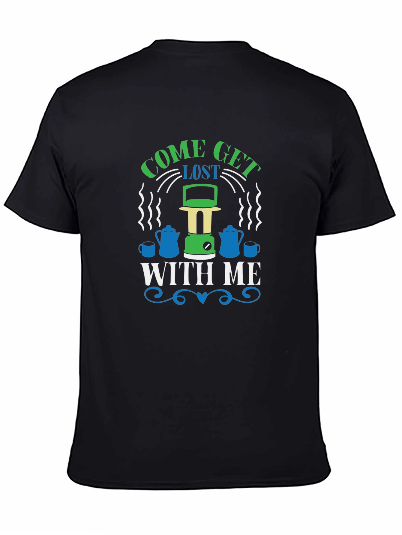 Come Get Lost With Me Camping Graphic T-Shirt