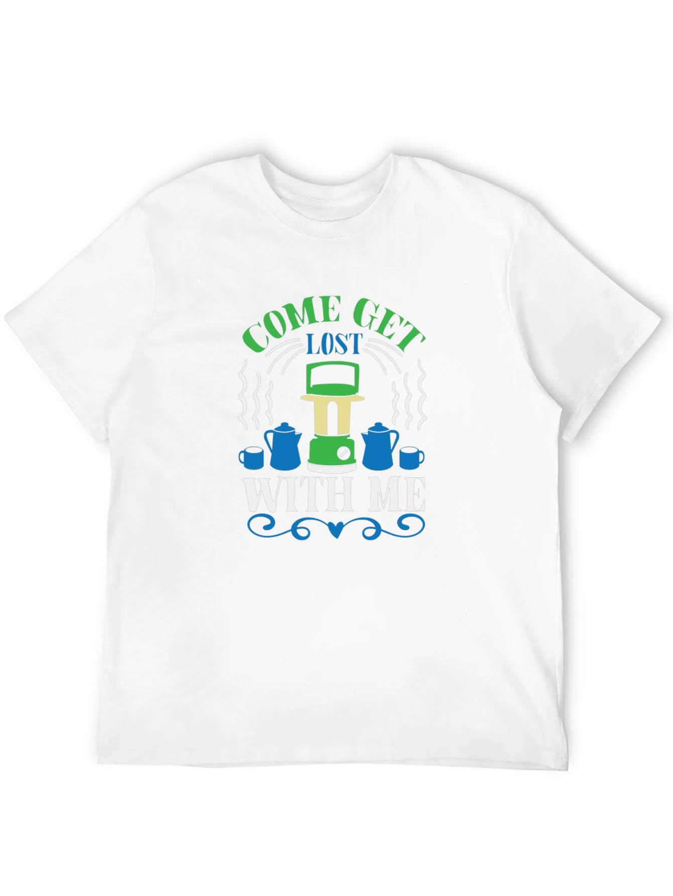 Come Get Lost With Me Camping Graphic T-Shirt