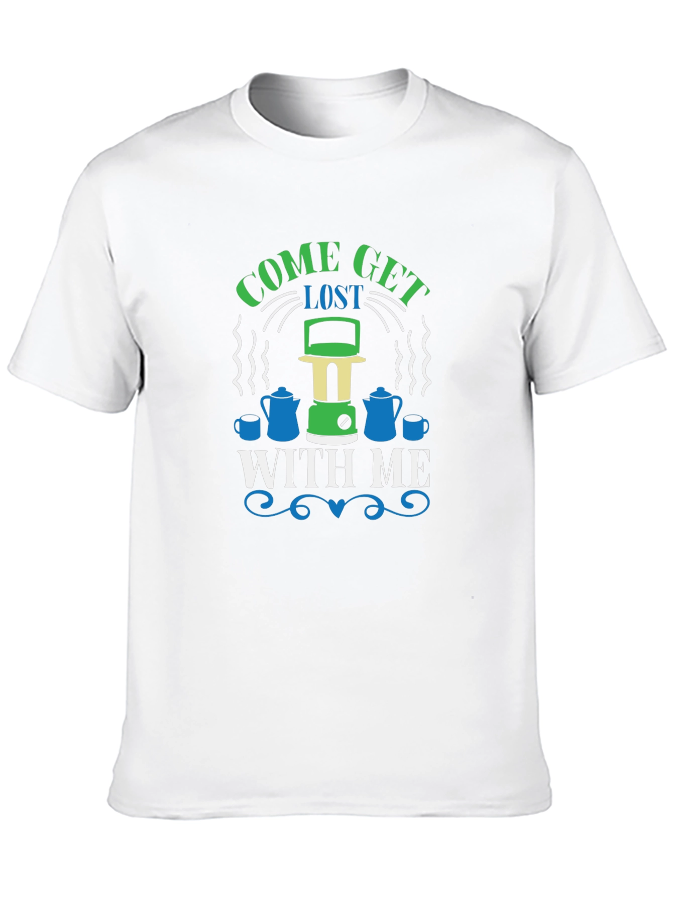 Come Get Lost With Me Camping Graphic T-Shirt