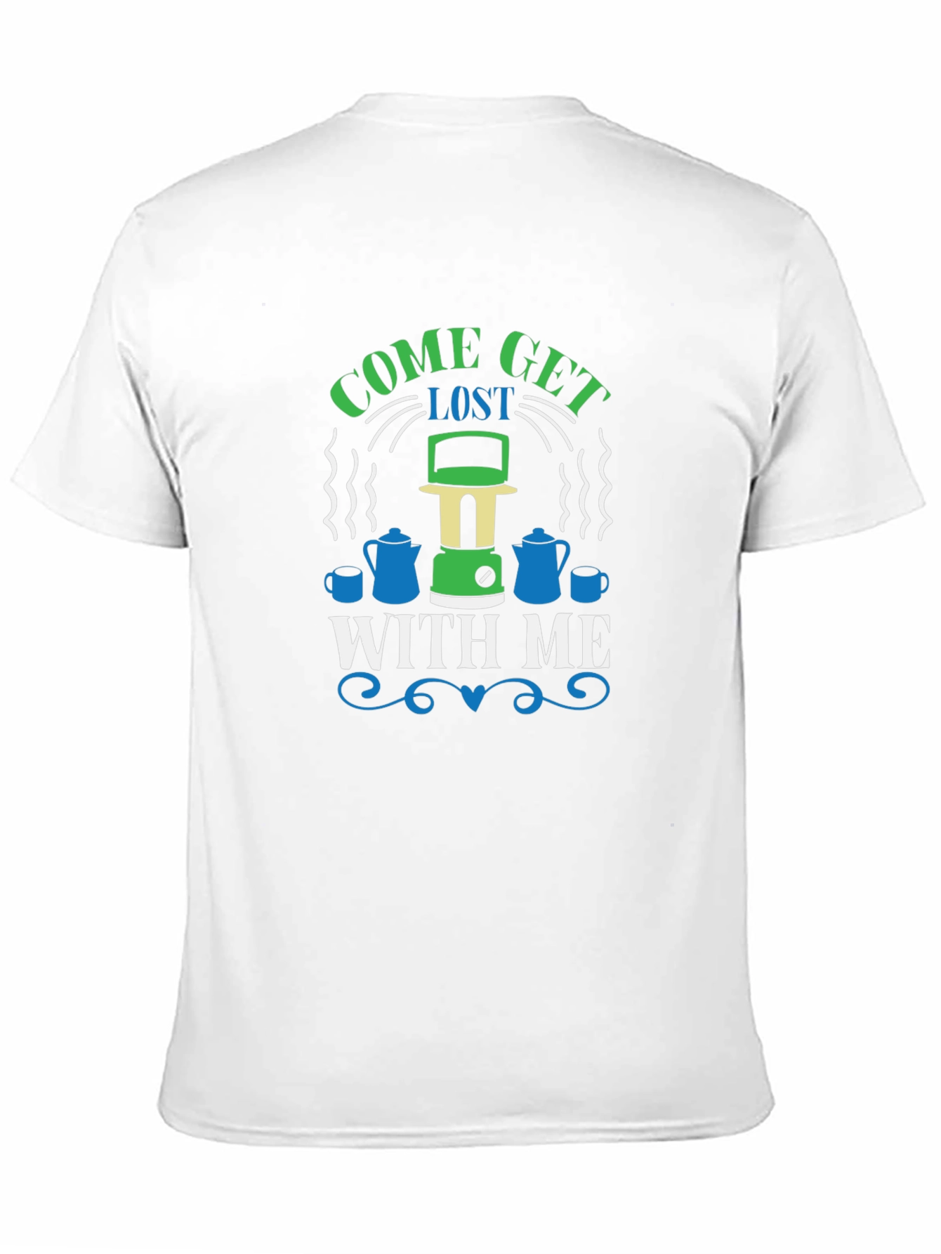 Come Get Lost With Me Camping Graphic T-Shirt