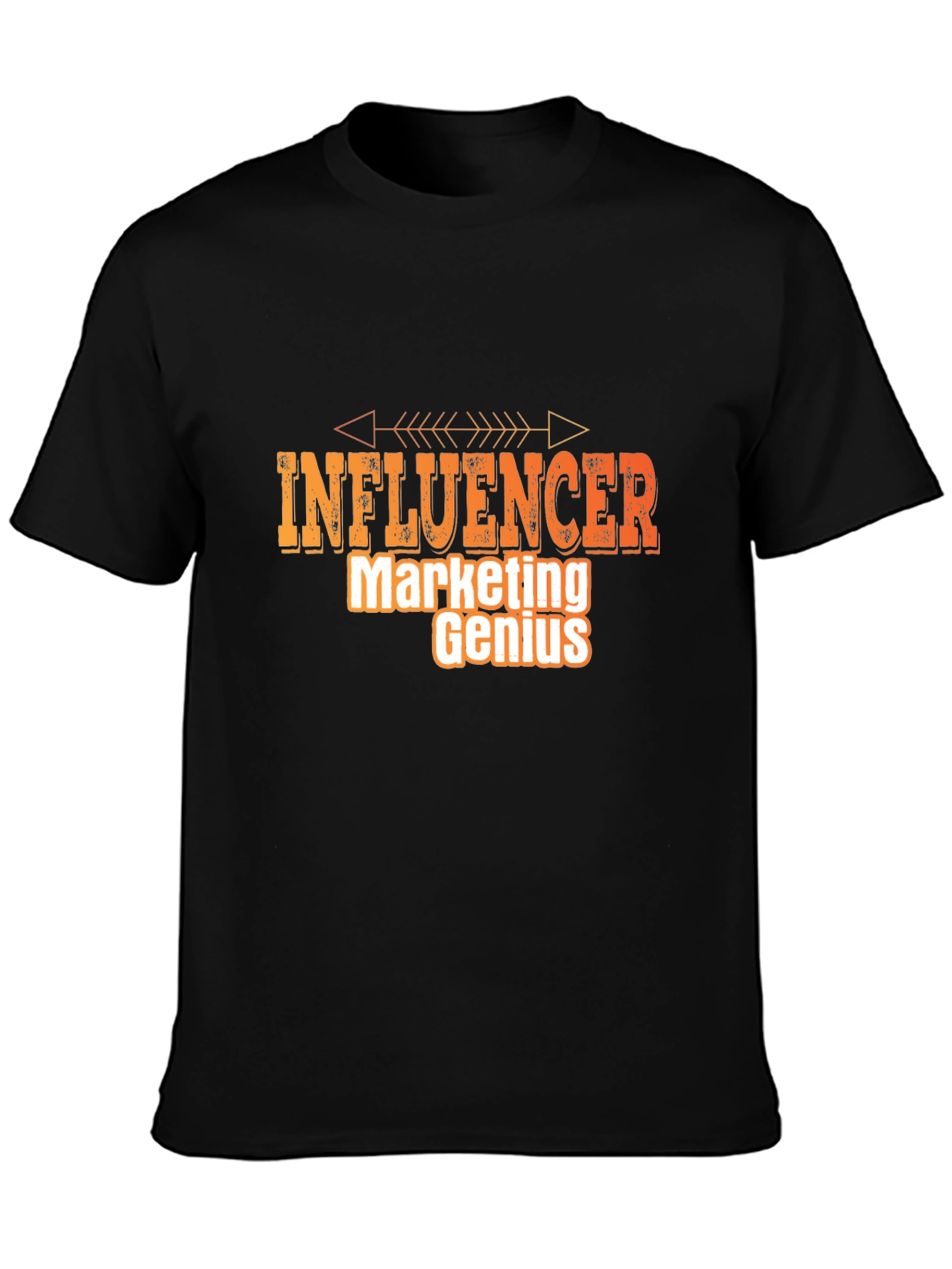 Influencer Marketing Genius Graphic Tee - Black