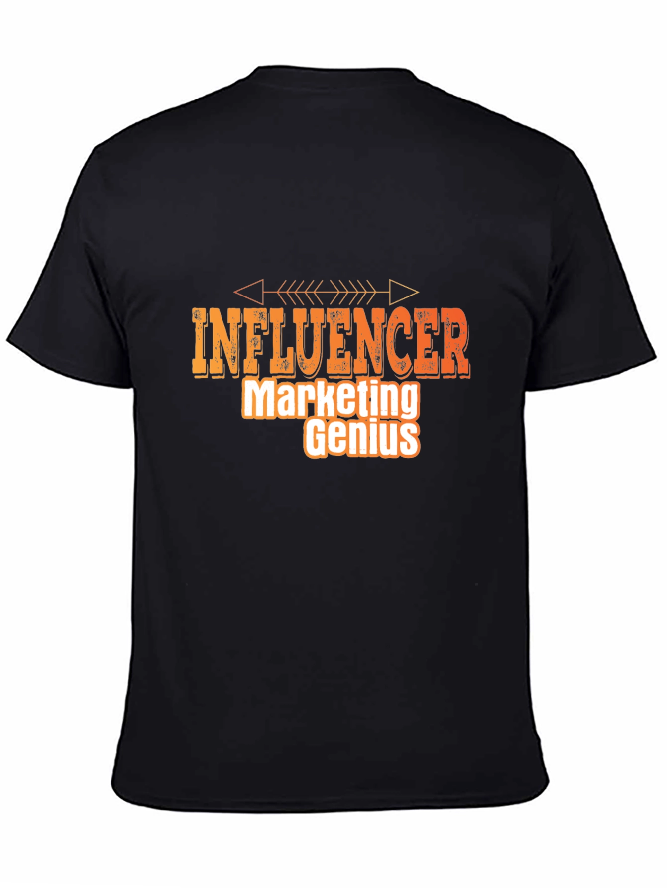 Influencer Marketing Genius Graphic Tee - Black