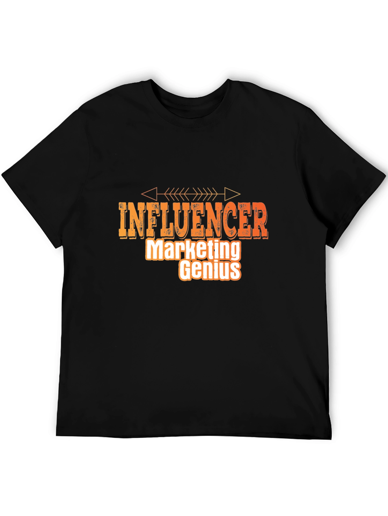 Influencer Marketing Genius Graphic Tee - Black