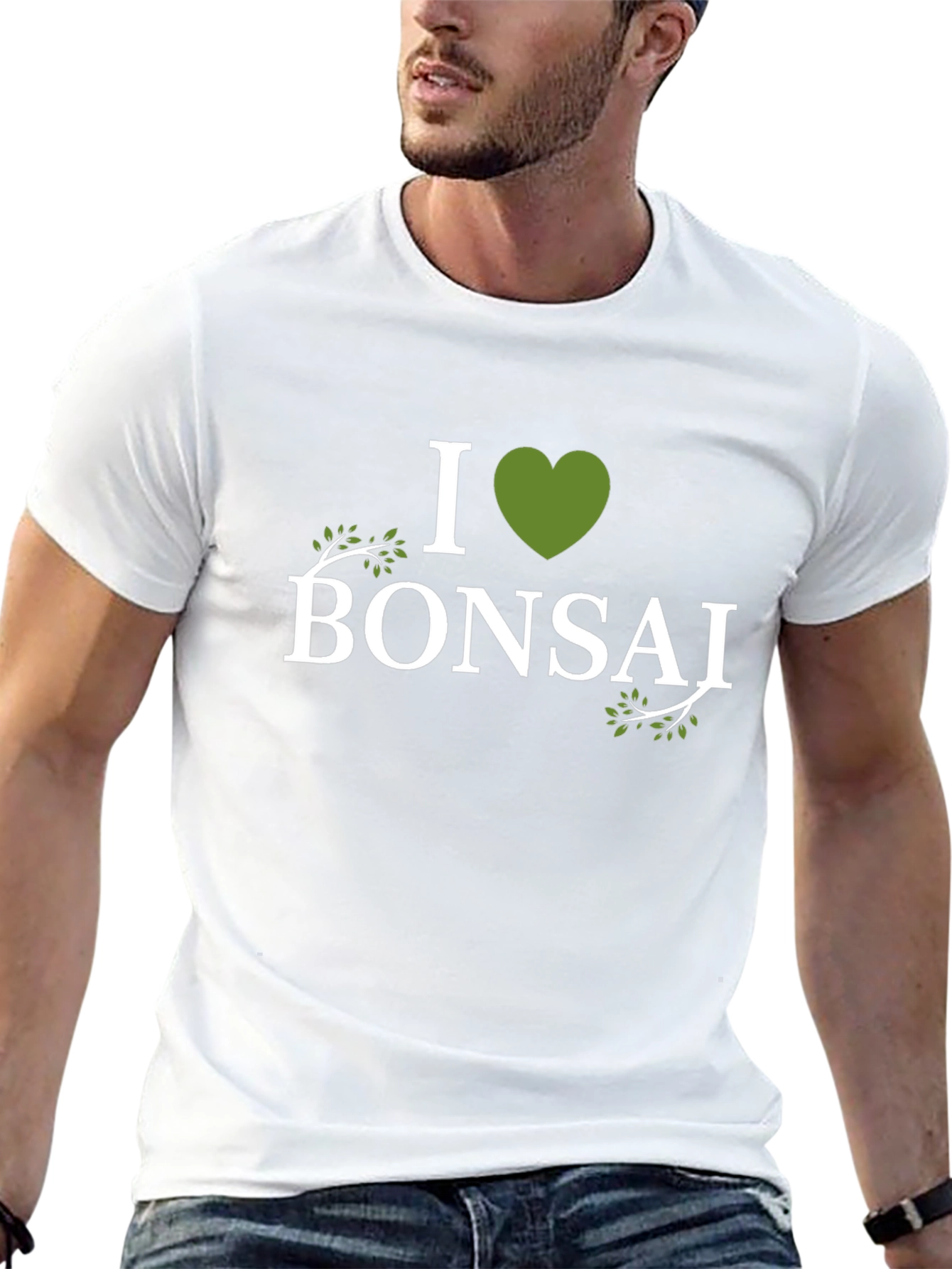 I Heart Bonsai T-Shirt - Plant Lover Tee