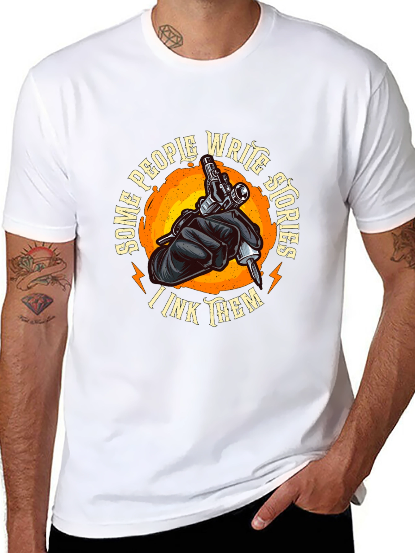 Ink Artist Graphic Tee - Tattoo Lover T-Shirt