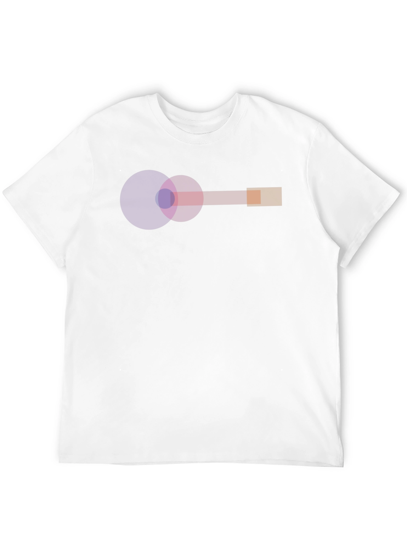 Abstract Graphic Black Tee