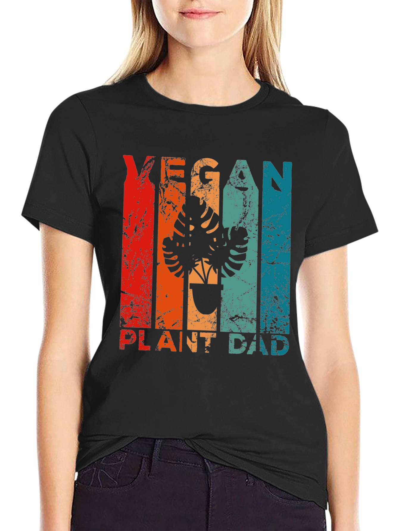 Vegan Plant Dad Graphic Tee