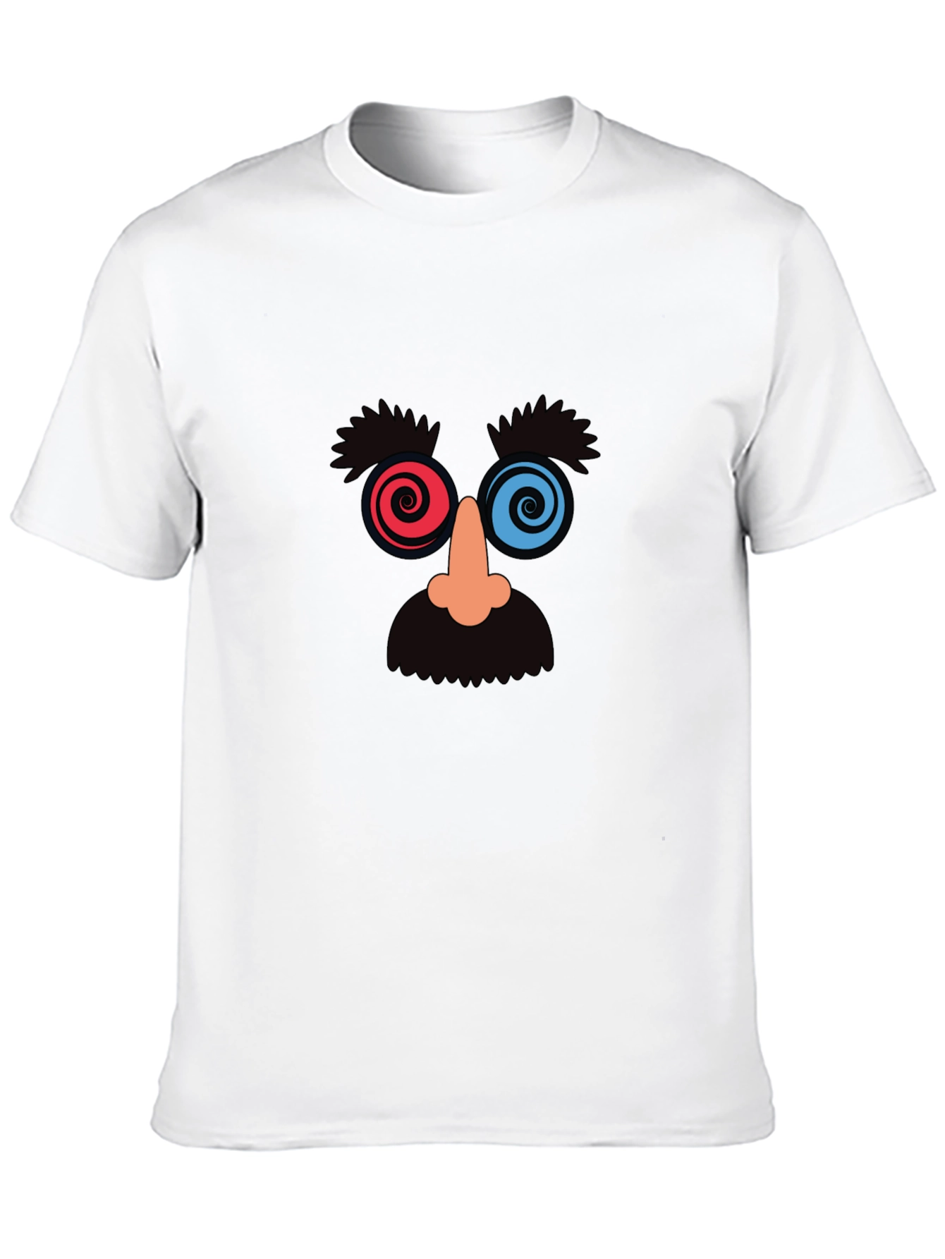 Novelty Disguise Face Black T-Shirt
