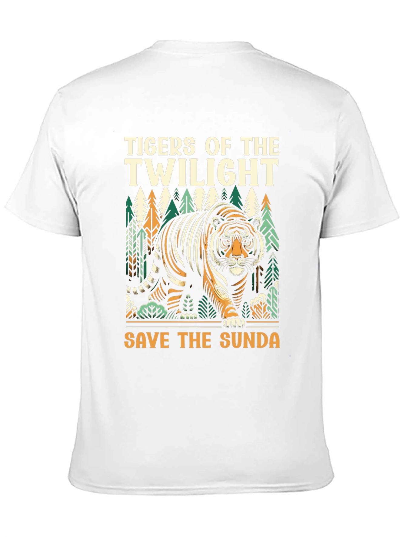 Tigers of the Twilight Save the Sunda Graphic Tee