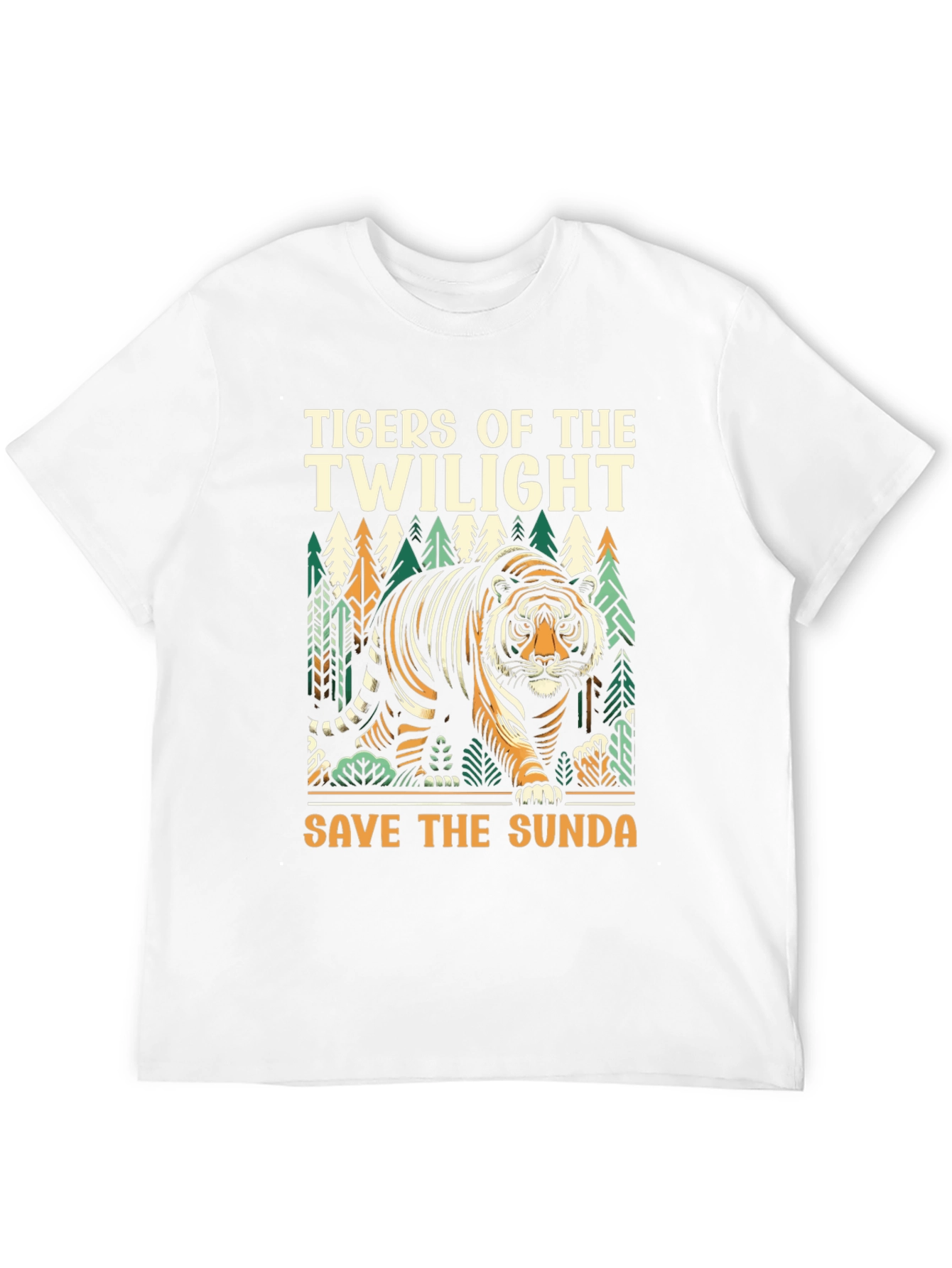 Tigers of the Twilight Save the Sunda Graphic Tee