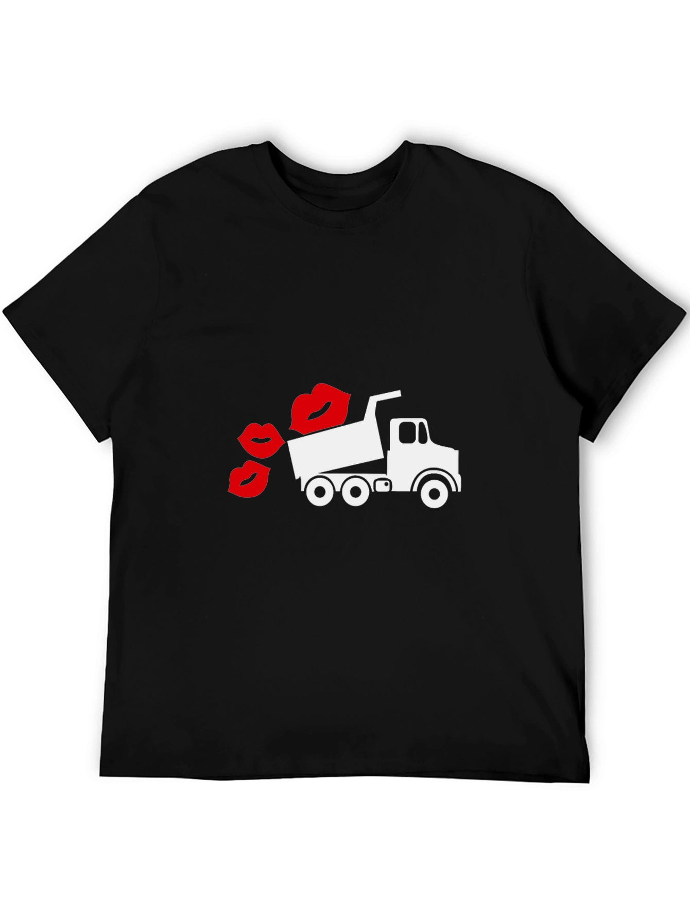 Novelty Truck Kisses Graphic Tee