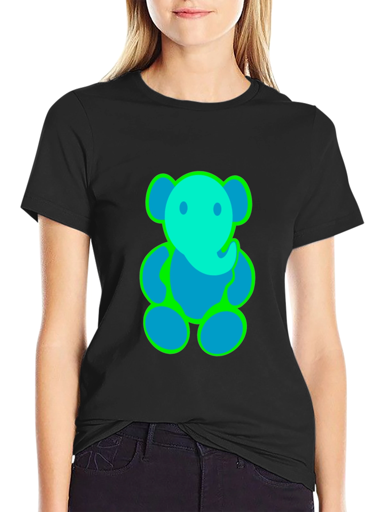 Elephant Graphic T-Shirt - Soft Cotton Tee