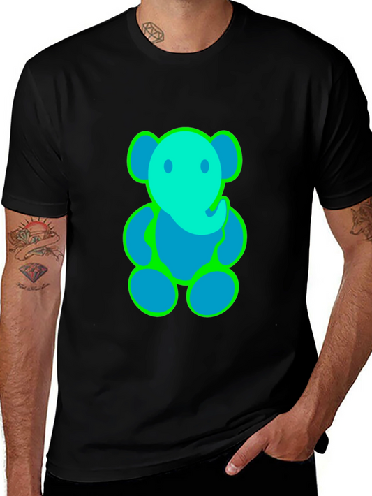 Elephant Graphic T-Shirt - Soft Cotton Tee