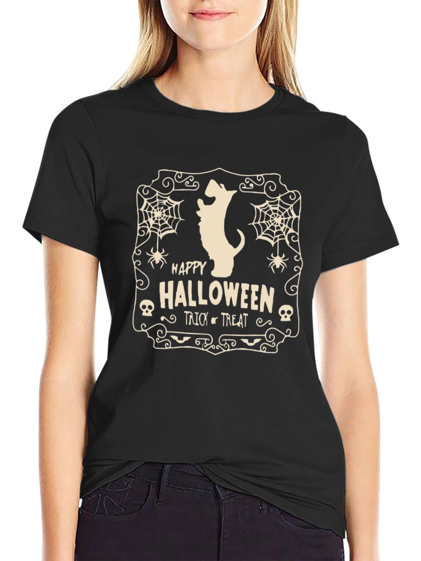 Happy Halloween T-Shirt - Spooky Season Tee