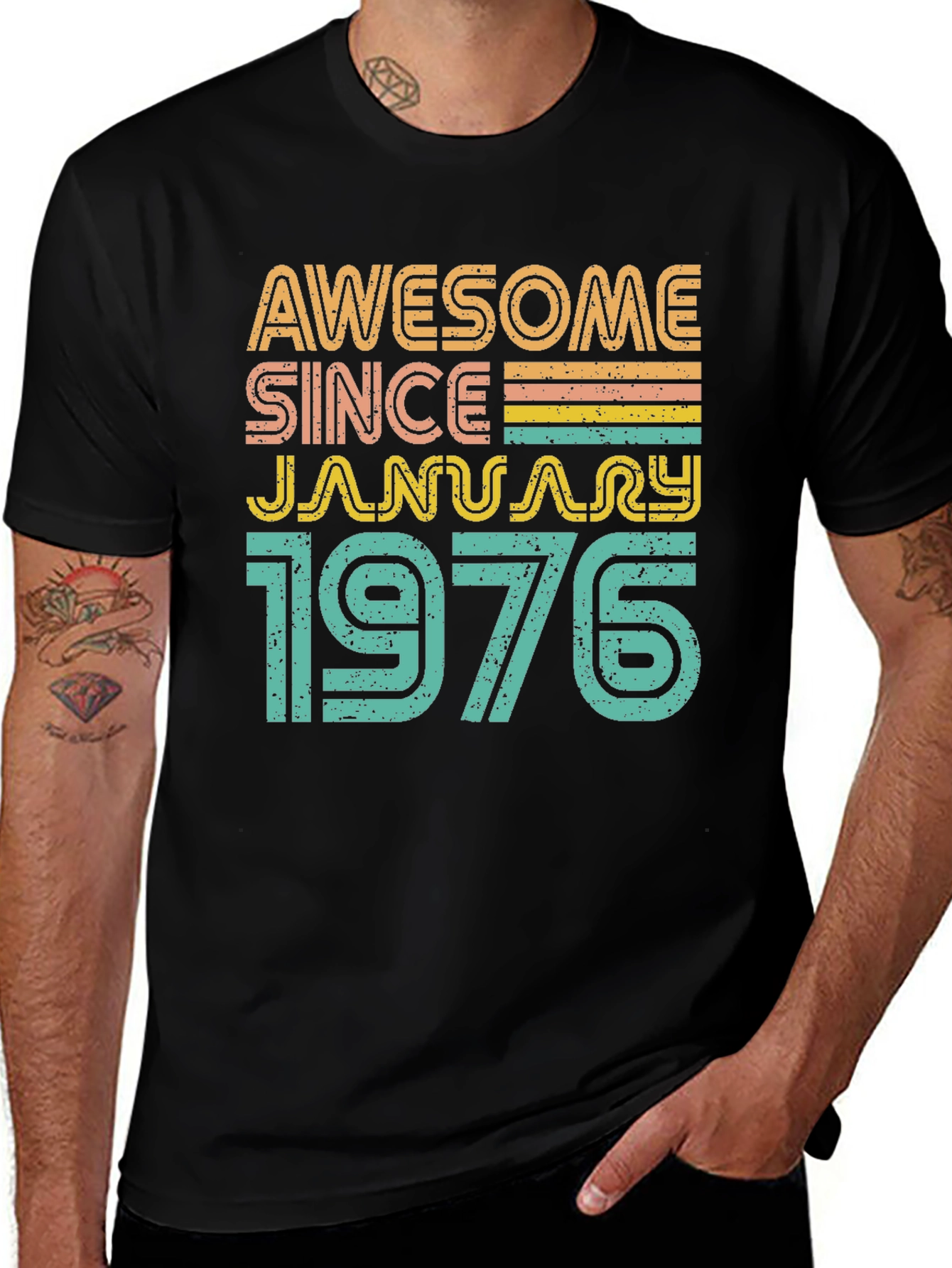 Awesome Since January 1976 T-Shirt