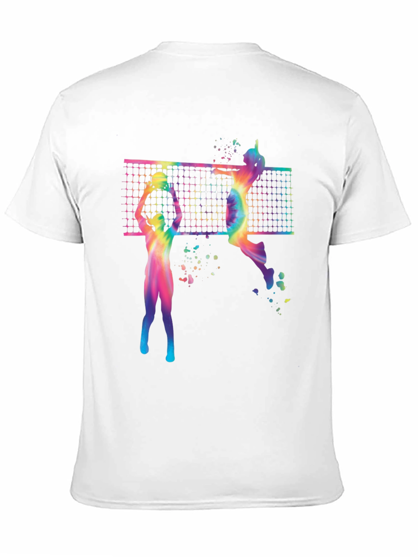 Volleyball Graphic Tee - Sporty Print T-Shirt