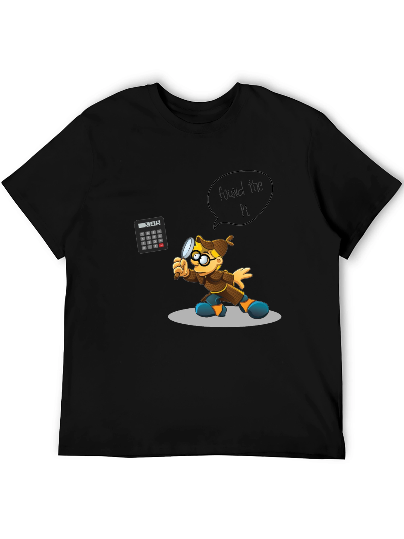 Found the Pi T-Shirt - Math Detective Design