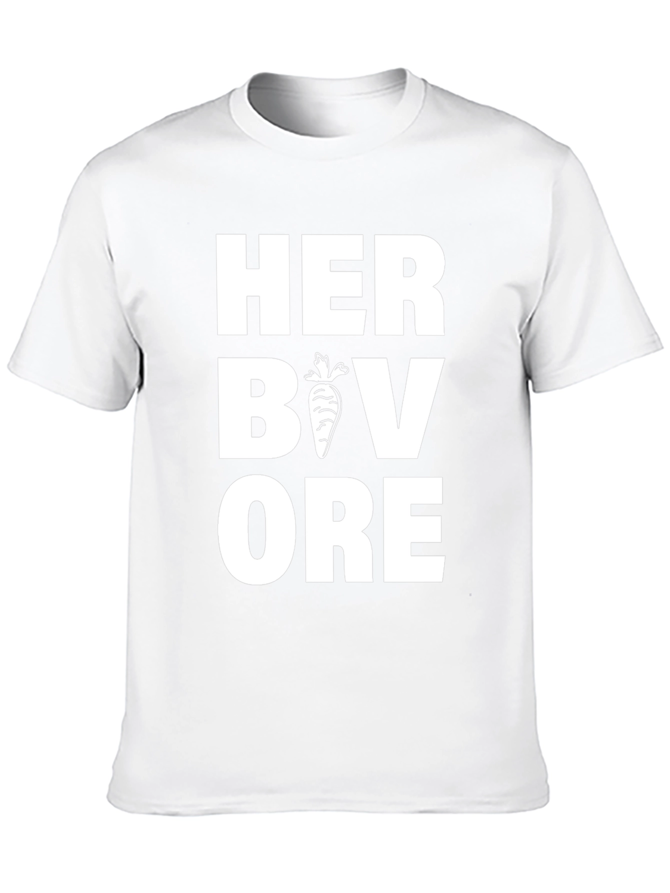 Herbivore Black T-Shirt Vegan Foodie