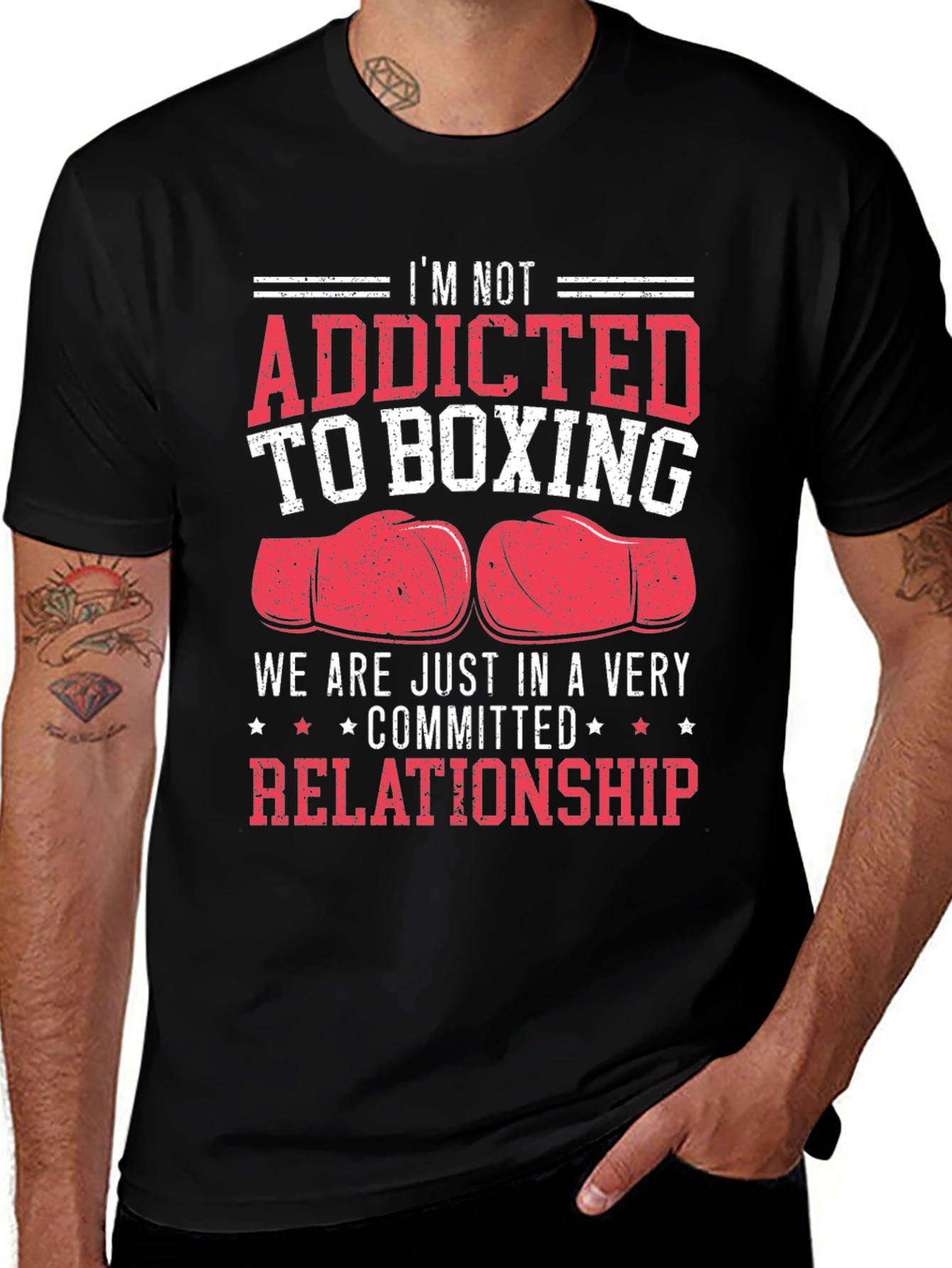 Boxing Addiction T-Shirt - Funny Boxer Tee