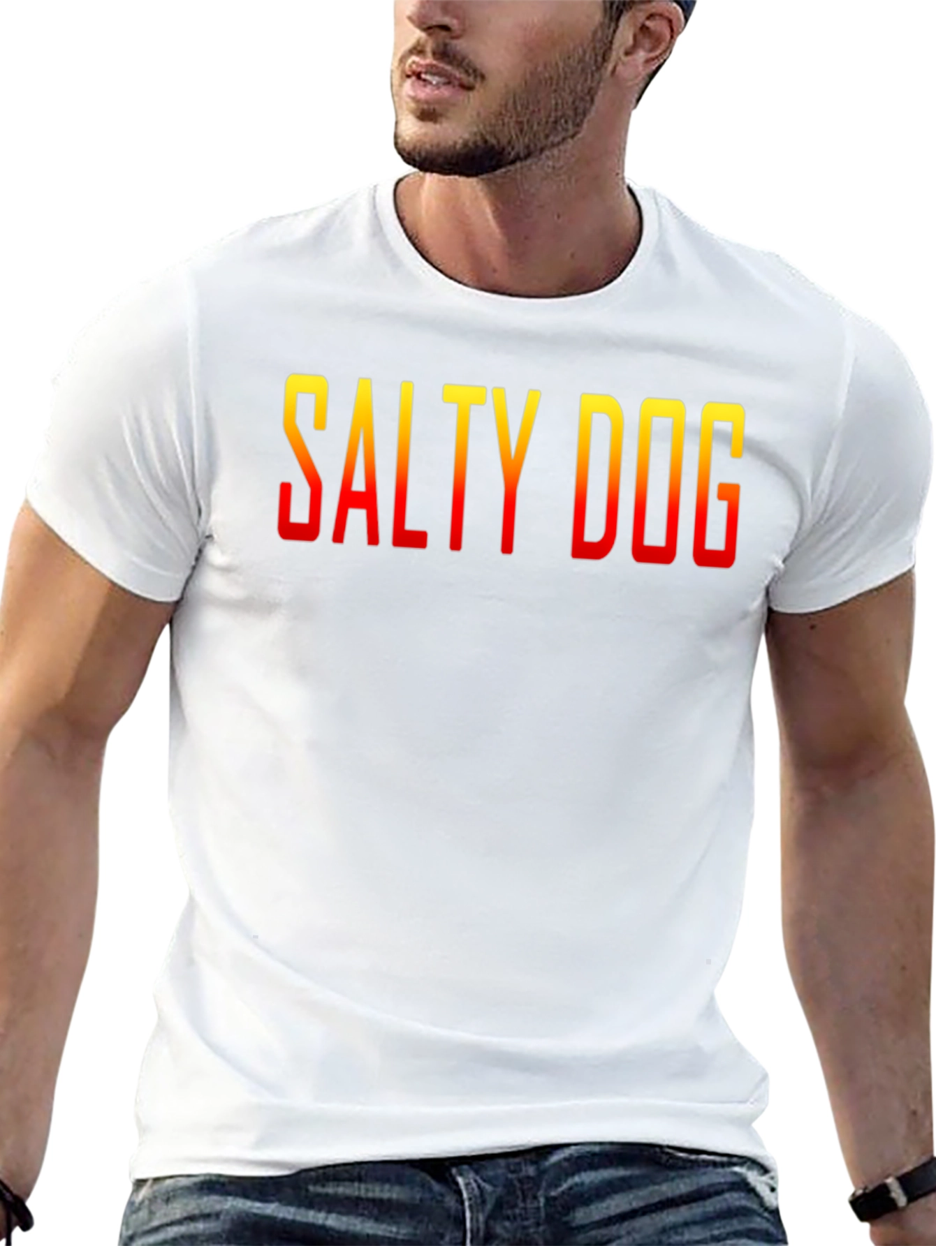 Salty Dog Graphic Tee - Premium Cotton