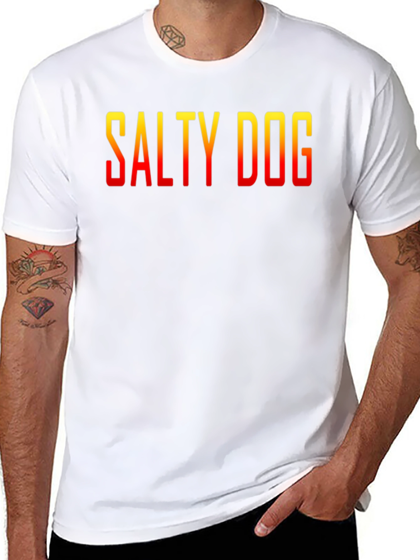 Salty Dog Graphic Tee - Premium Cotton