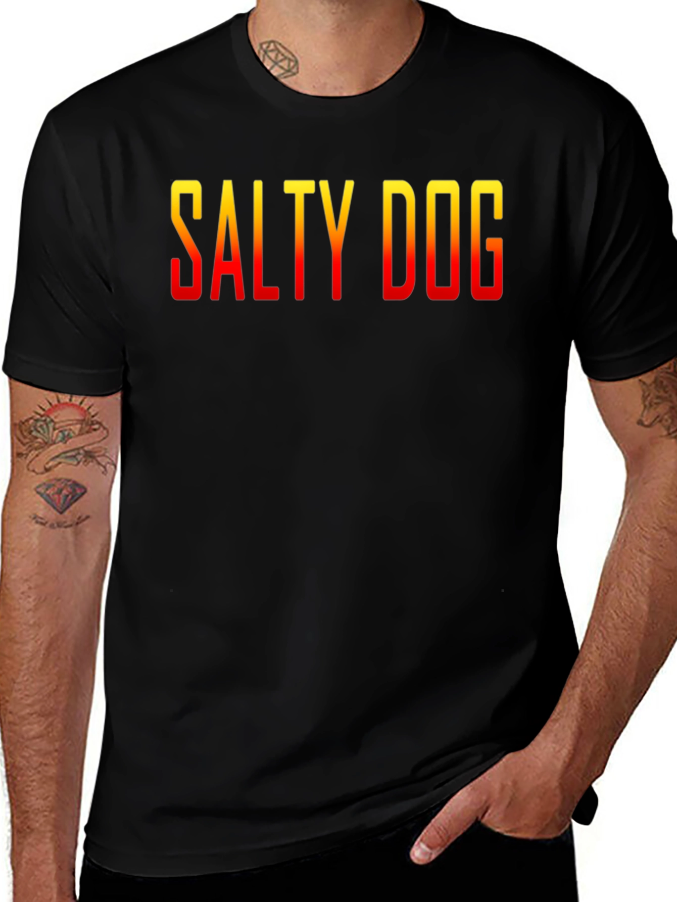 Salty Dog Graphic Tee - Premium Cotton