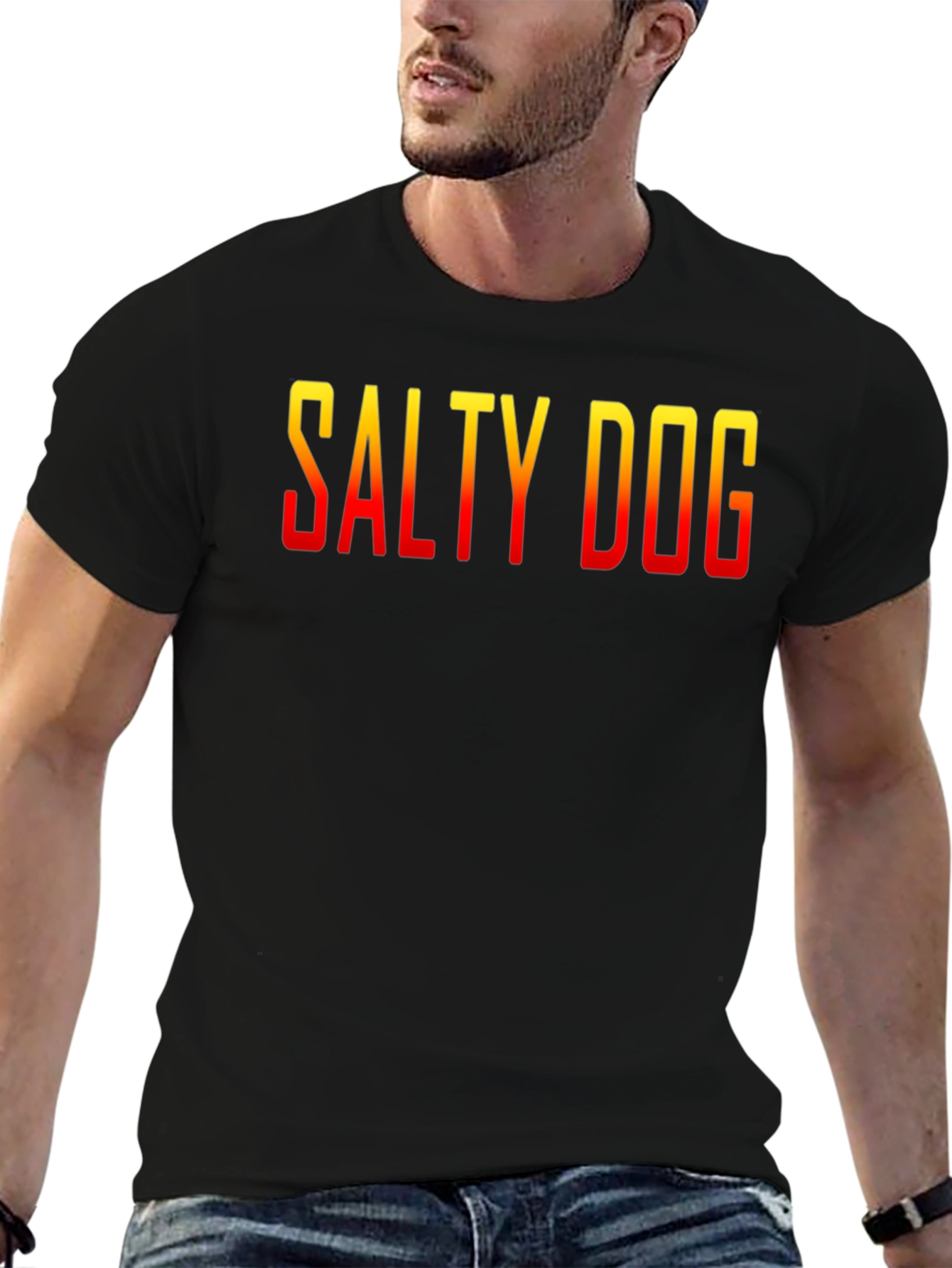 Salty Dog Graphic Tee - Premium Cotton