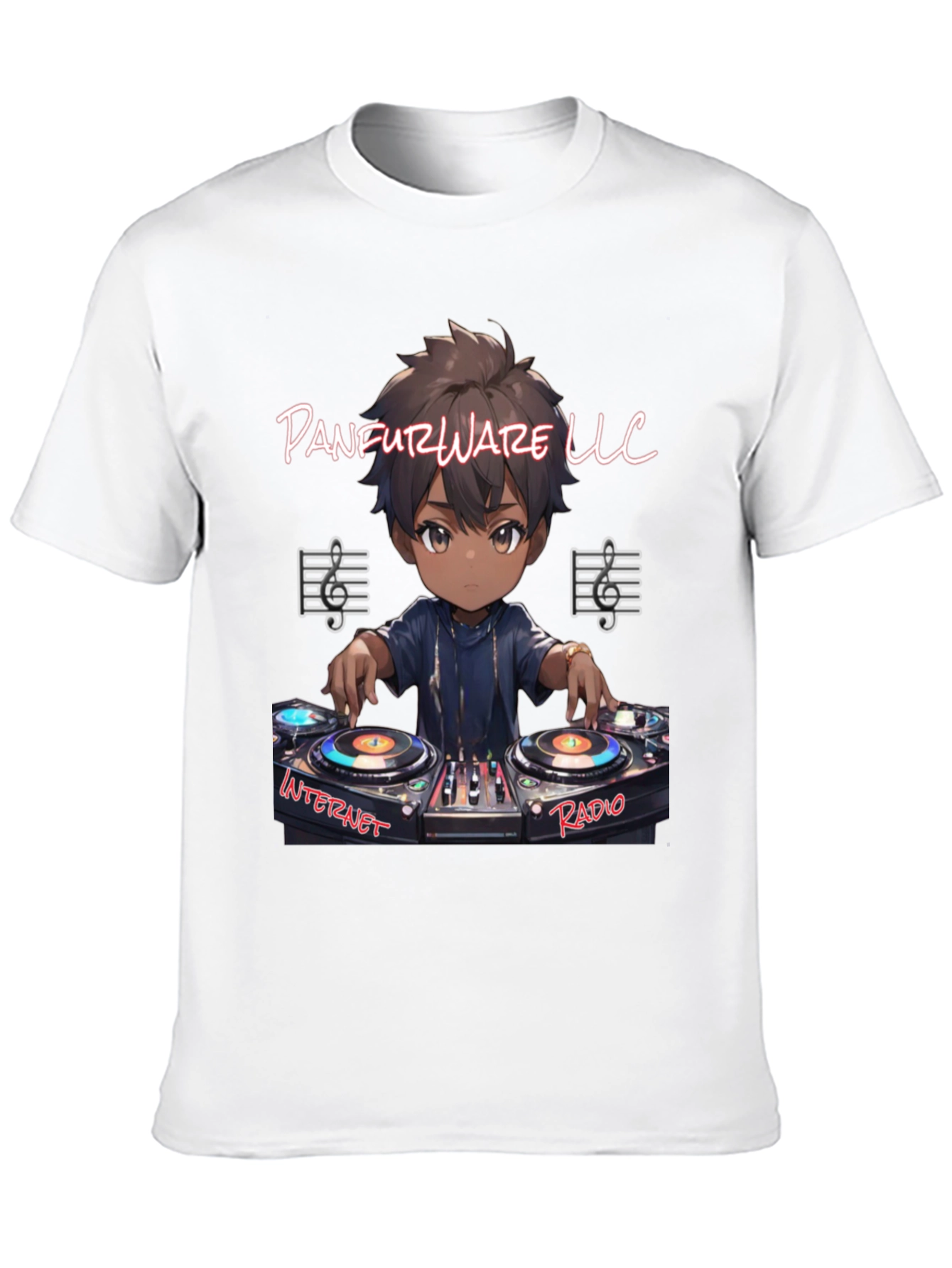 Panfurware LLC DJ Anime Graphic Tee