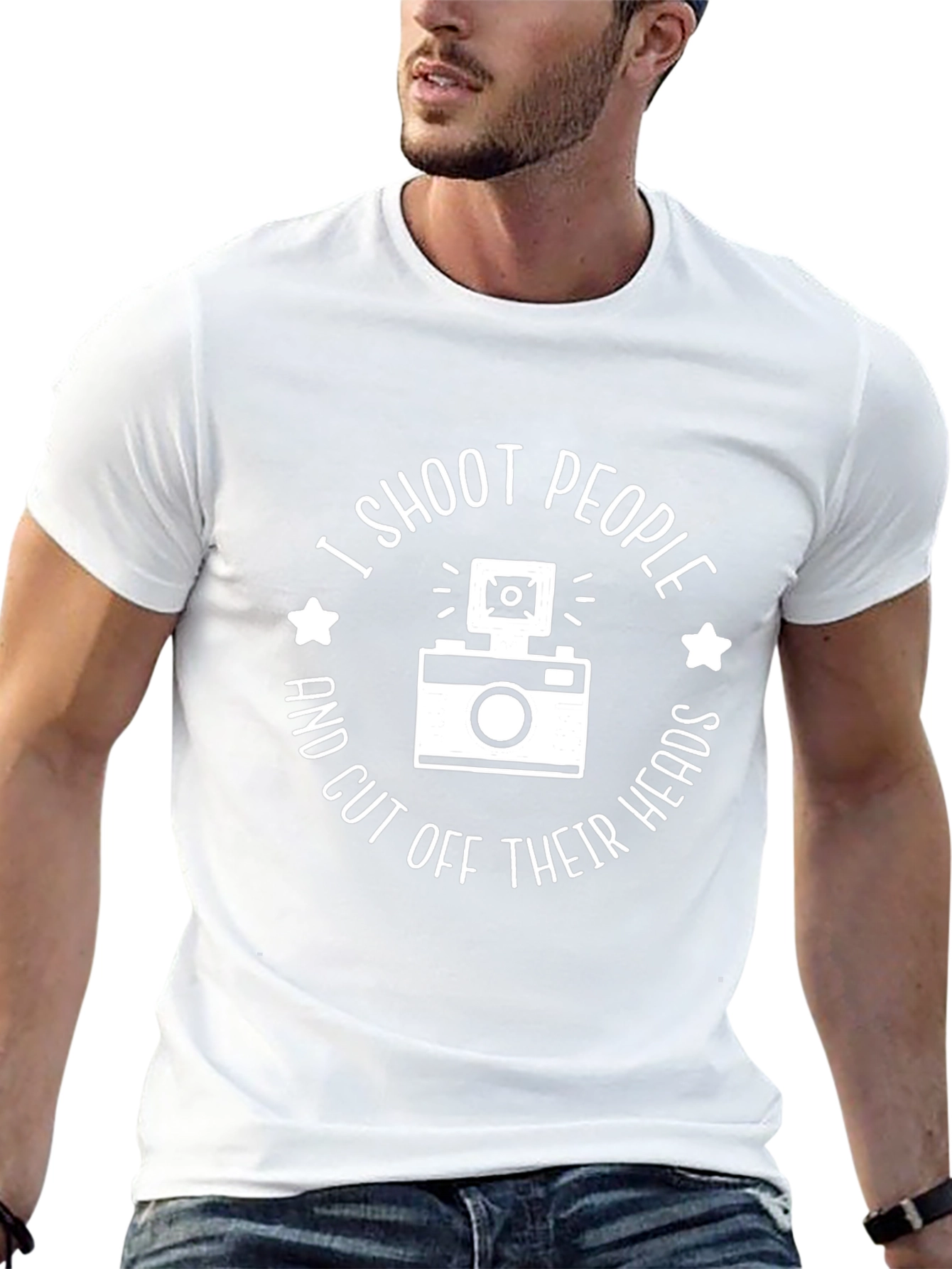 Funny Photographer T-Shirt - I Shoot People